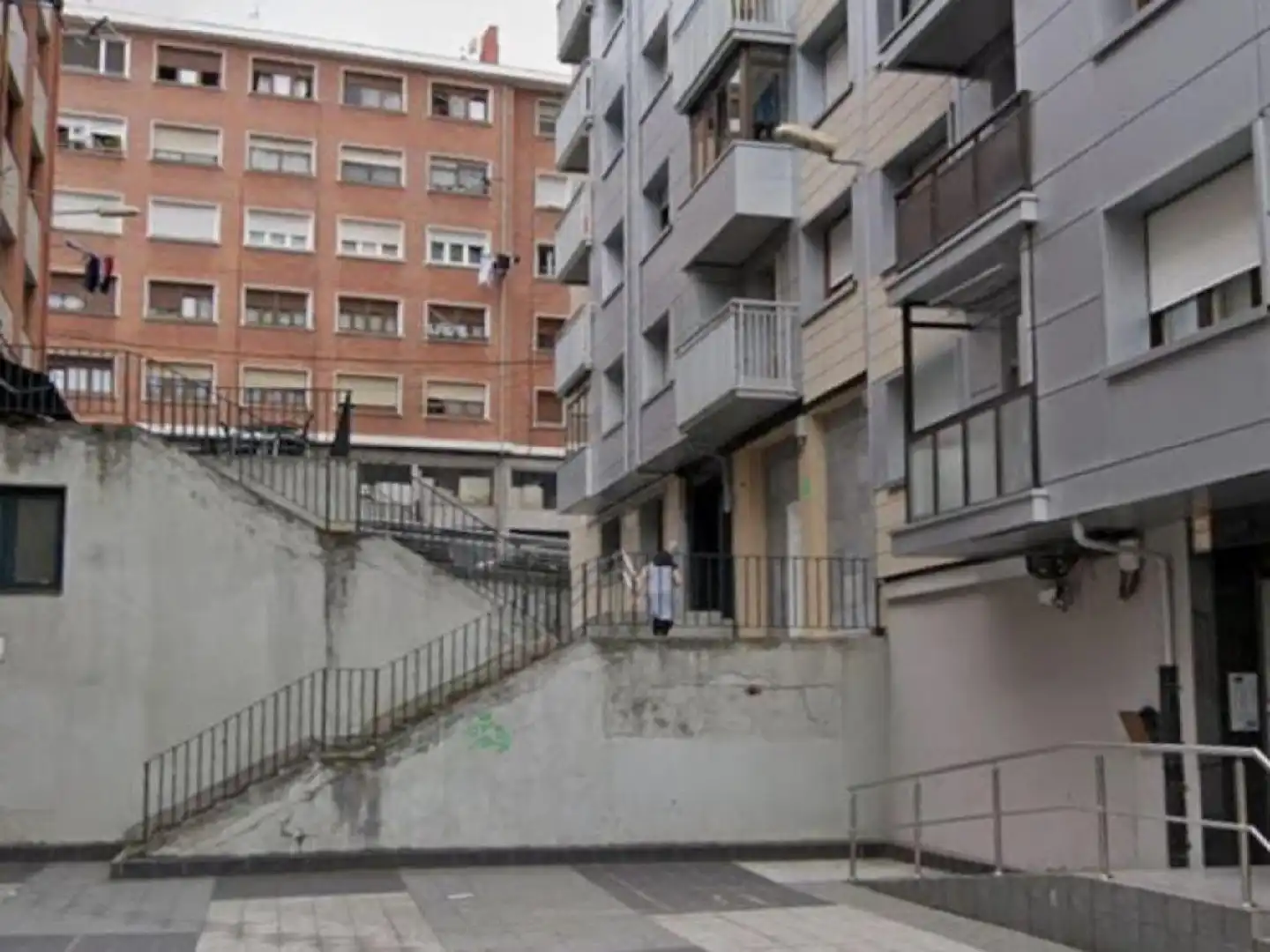 Vista exterior de Piso en venta en Sestao 