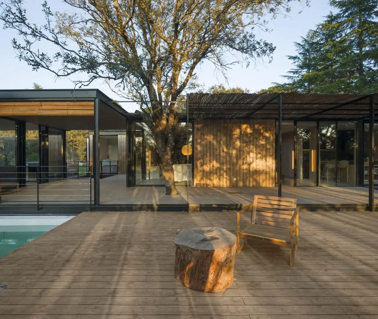 Terraza de Casa o chalet en venta en Sant Cugat del Vallès con Aire acondicionado, Calefacción y Jardín privado