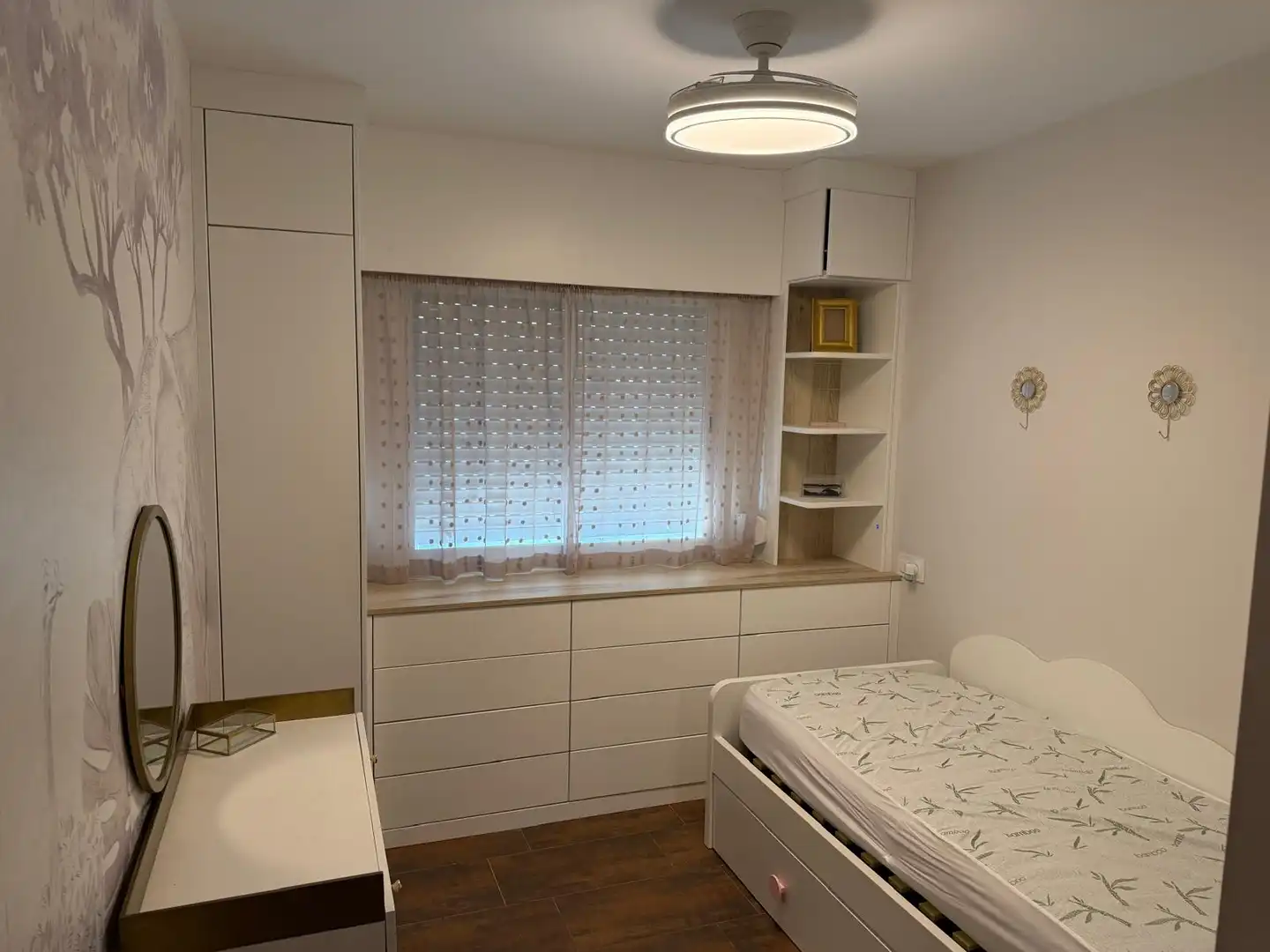 Schlafzimmer von Wohnung zur Miete in Algeciras mit Klimaanlage, Heizung und Terrasse