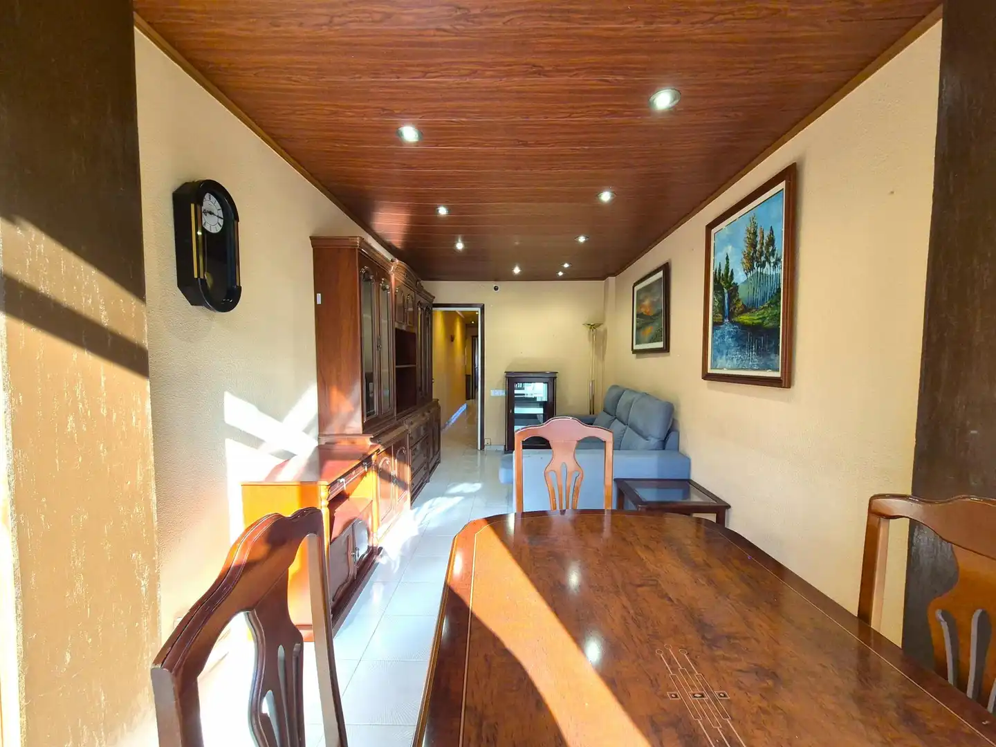 Sala de estar de Piso en venta en Barcelona con Balcón