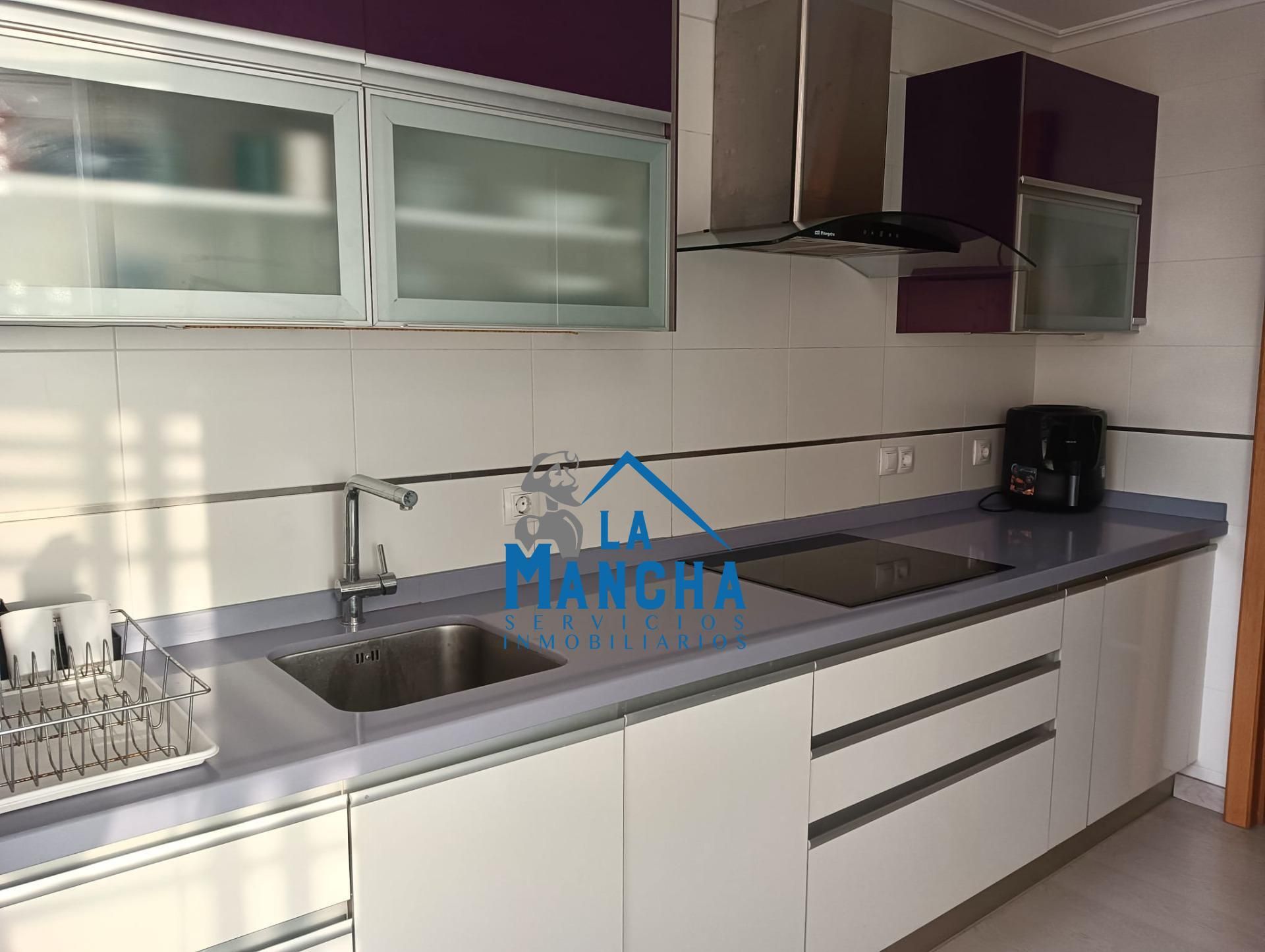 Kitchen of Flat for sale in  Albacete Capital  with Air Conditioner, Heating and Storage room