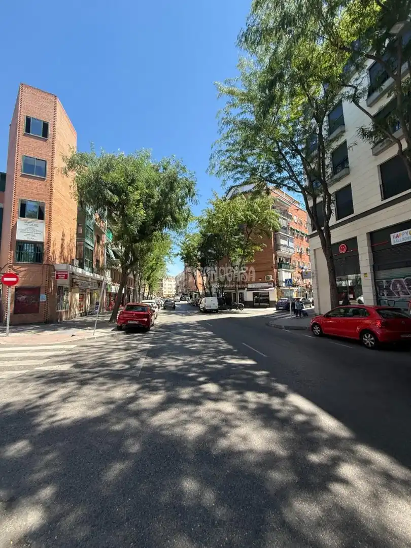 Exterior view of Flat for sale in Madrid  with Air Conditioner, Heating and Parquet flooring