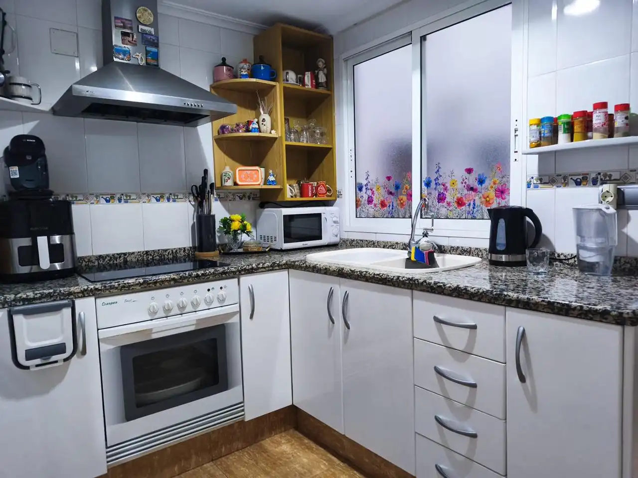 Cocina de Apartamento en venta en Cullera con Calefacción, Terraza y Amueblado
