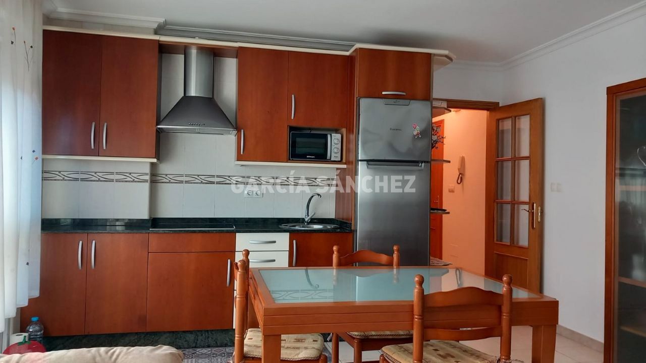 Kitchen of Apartment for sale in Boiro  with Storage room, Furnished and Oven