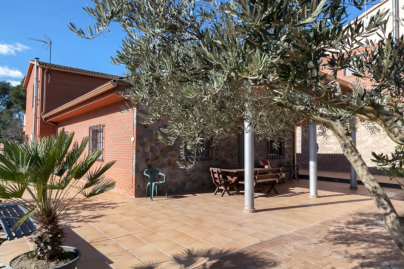 Terrassa de Casa o xalet en venda en La Roca del Vallès amb Calefacció, Jardí privat i Terrassa