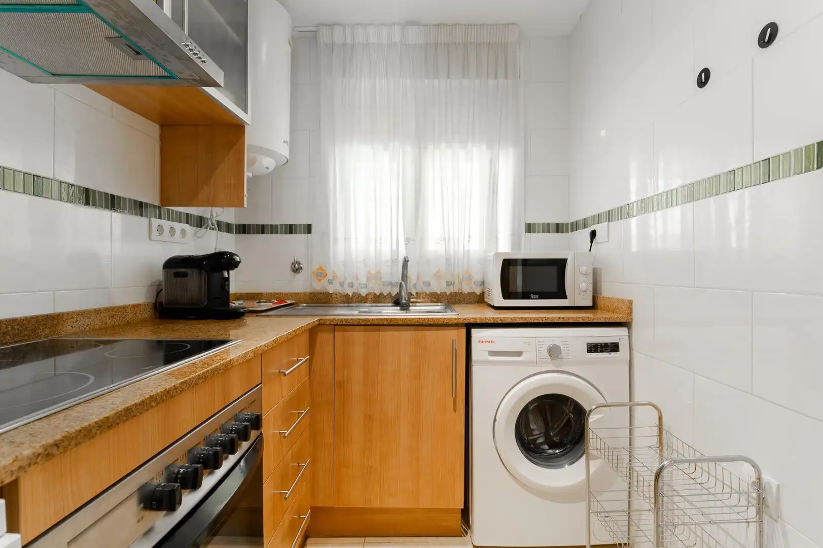 Cuina de Apartament en venda en Oropesa del Mar / Orpesa amb Aire condicionat, Jardí privat i Terrassa