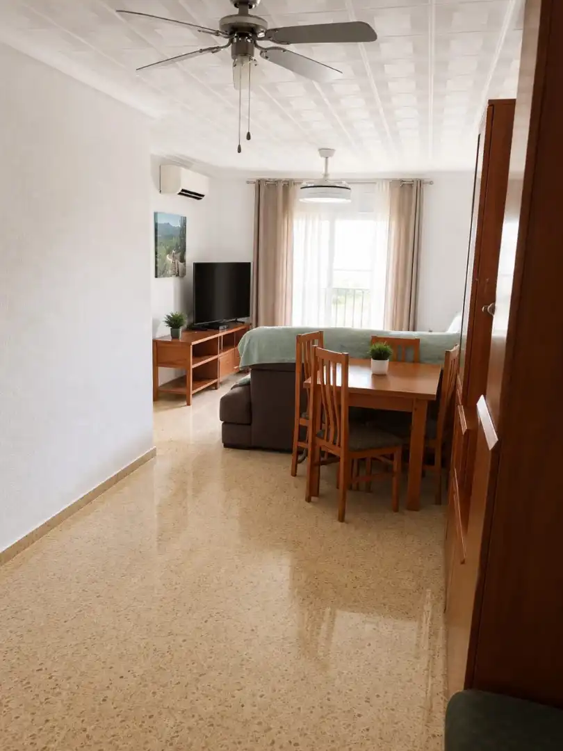 Living room of Flat for sale in Silla  with Air Conditioner, Heating and Furnished