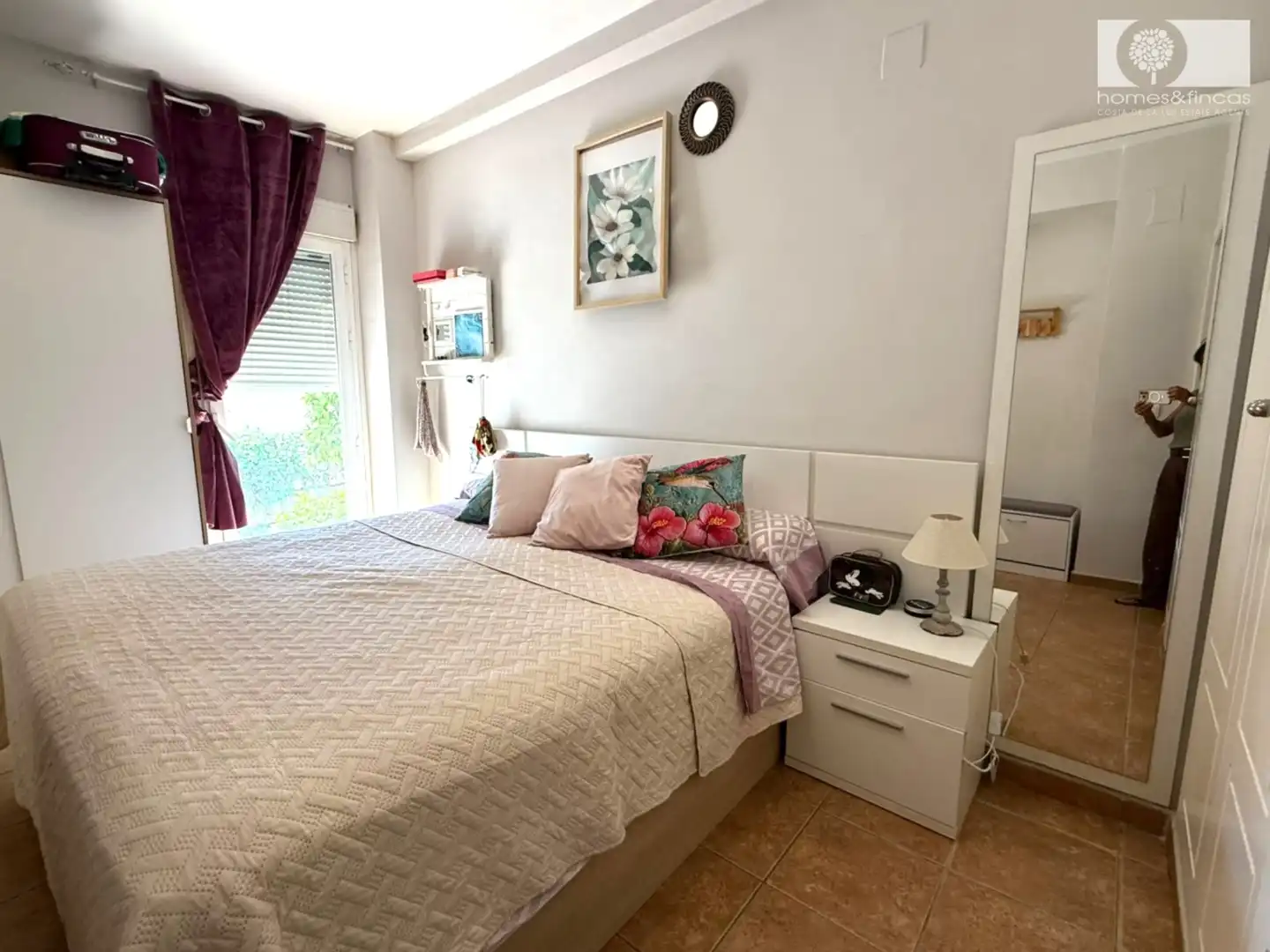 Bedroom of Flat for sale in Ayamonte  with Air Conditioner, Furnished and Community pool