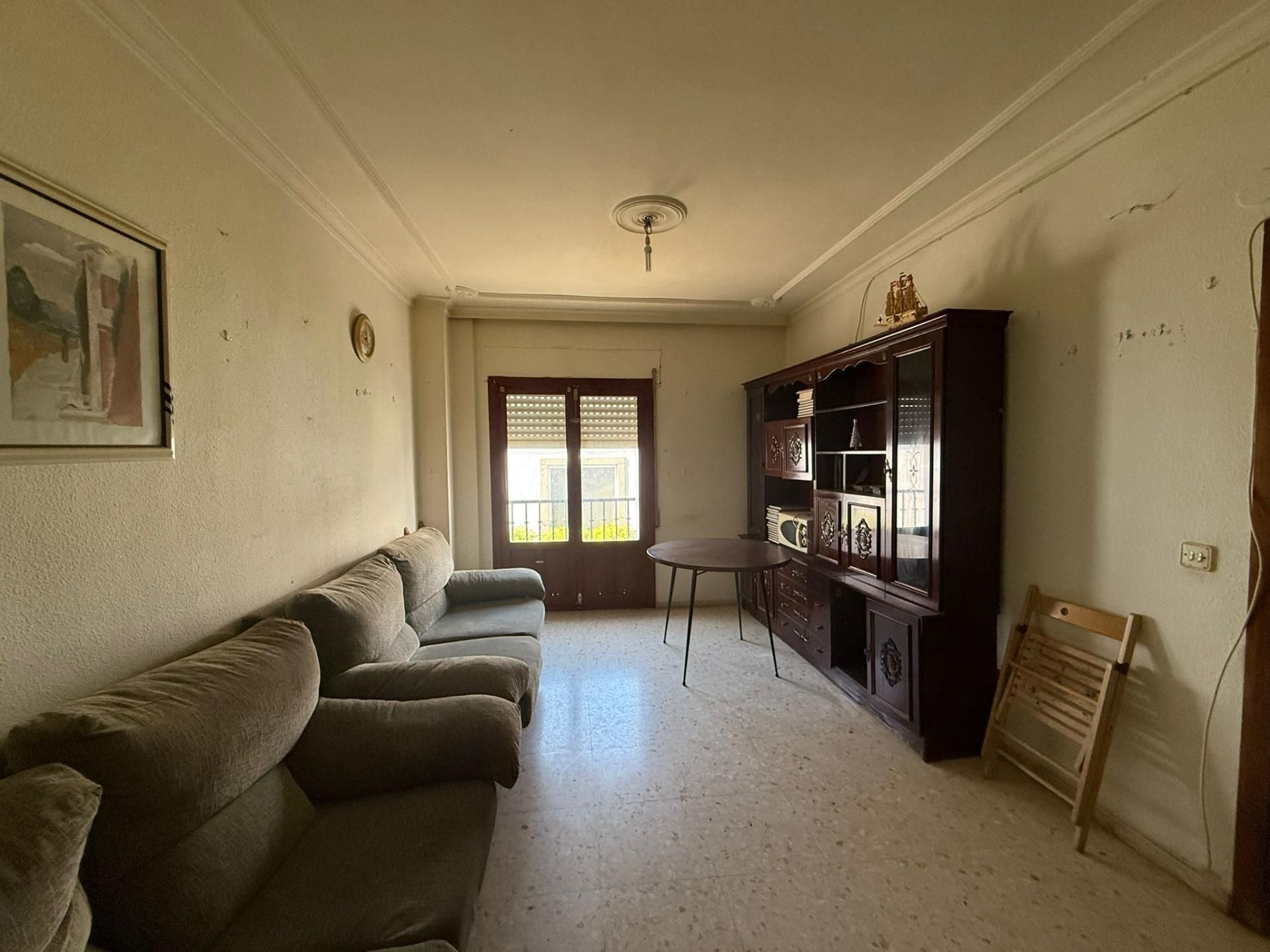 Sala d'estar de Pis en venda en Mérida amb Terrassa i Balcó