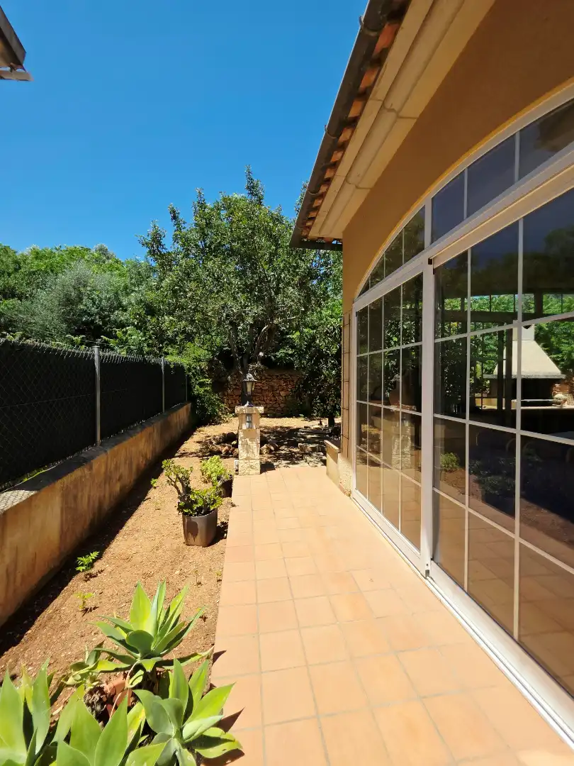 Terraza de Casa o chalet en venta en  Palma de Mallorca con Aire acondicionado, Calefacción y Jardín privado