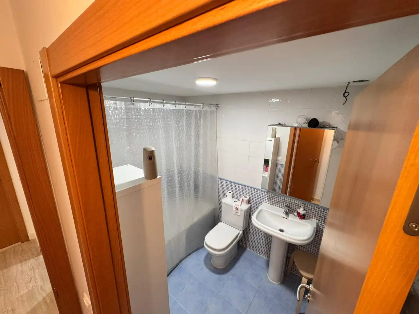 Badezimmer von Wohnung zum Verkauf in Peñíscola / Peníscola mit Klimaanlage, Abstellraum und Möbliert