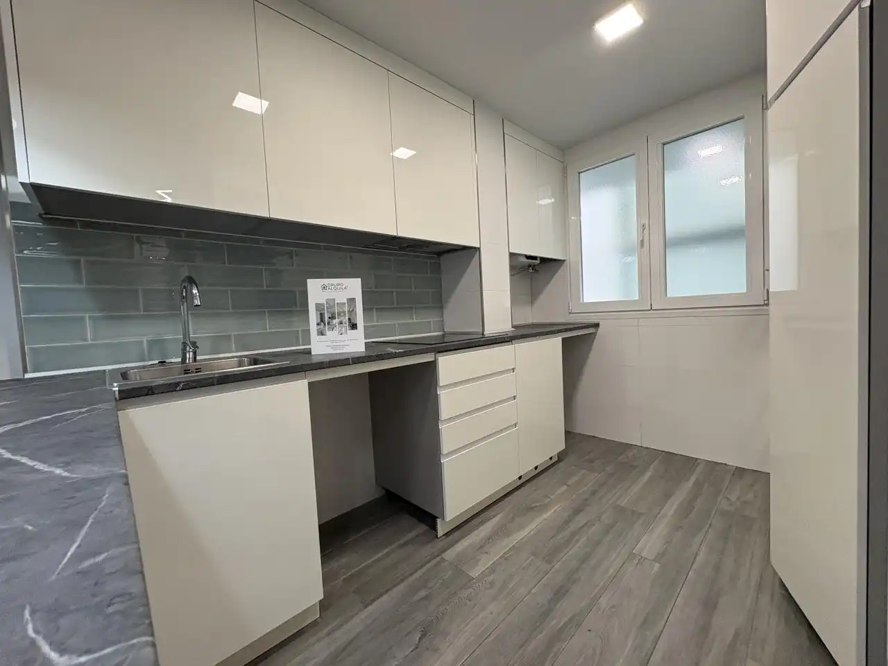 Cocina de Piso de alquiler en Madrid con Aire acondicionado y Calefacción