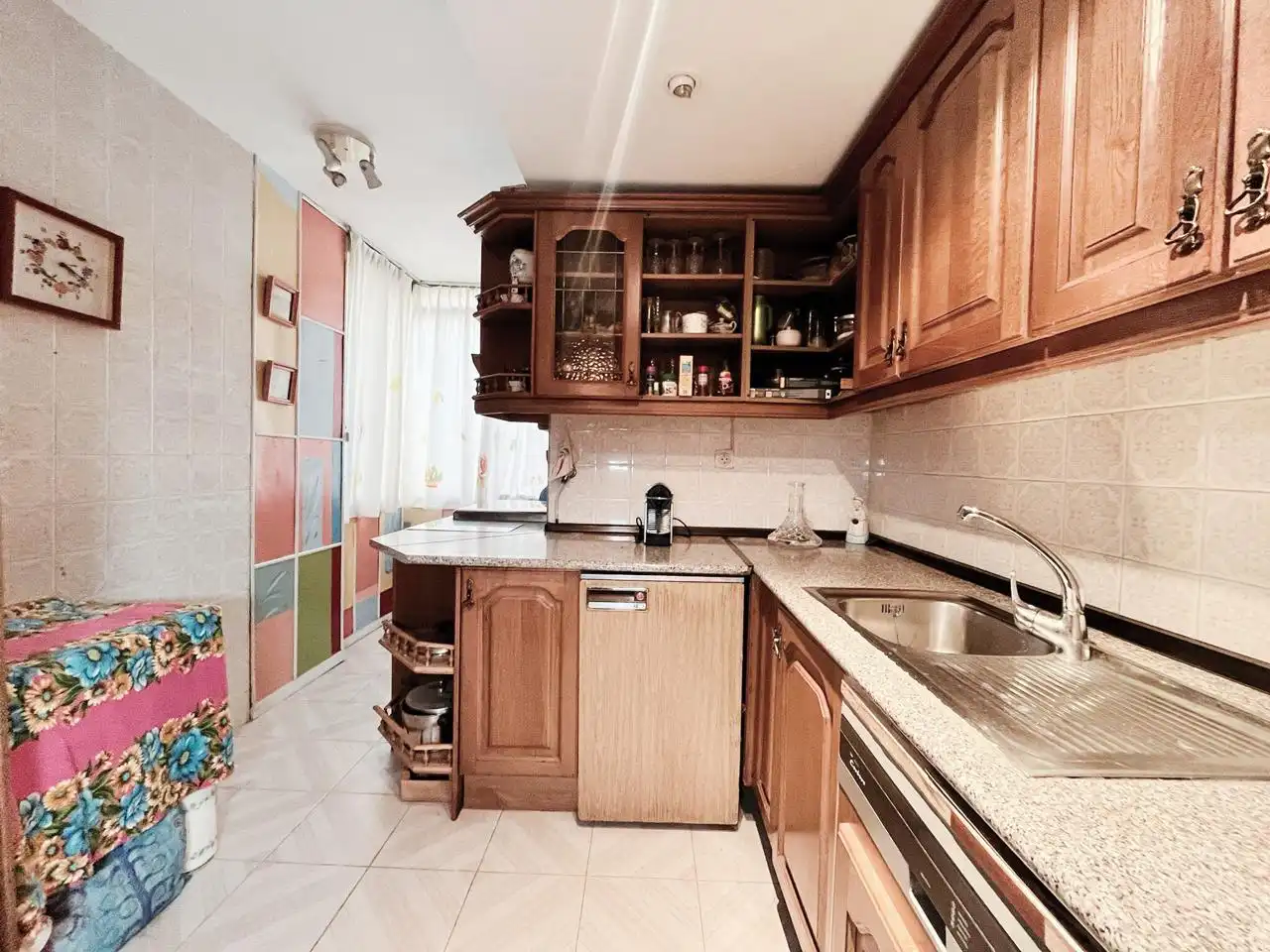 Küche von Wohnung zum Verkauf in Madrid mit Klimaanlage, Heizung und Terrasse