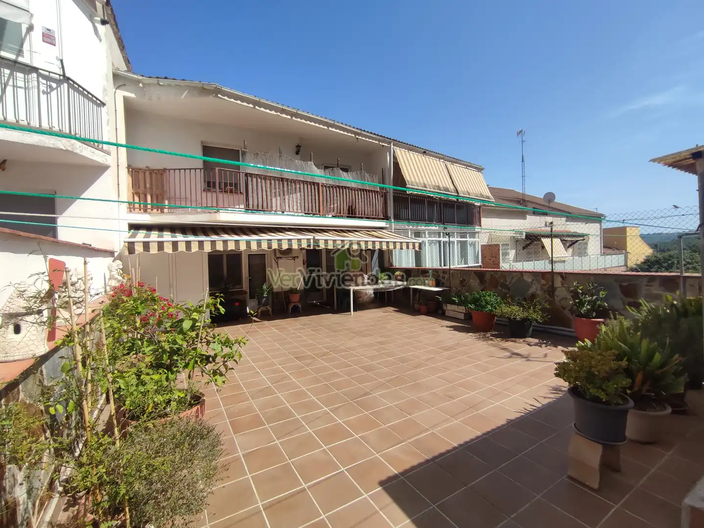 Terrasse von Wohnung zum Verkauf in Viladecavalls mit Klimaanlage, Heizung und Terrasse