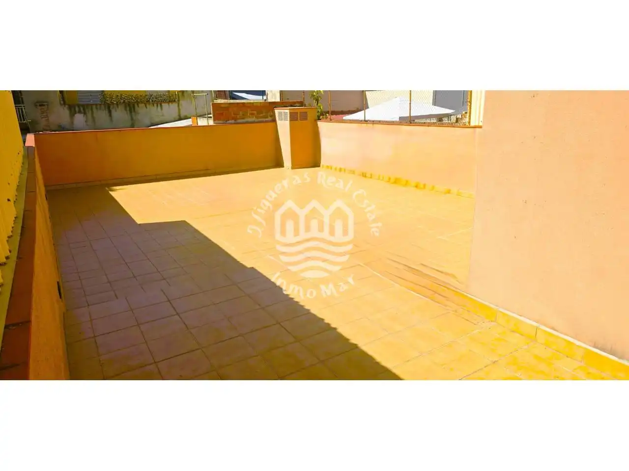 Terrace of Flat for sale in Terrassa  with Air Conditioner, Heating and Private garden