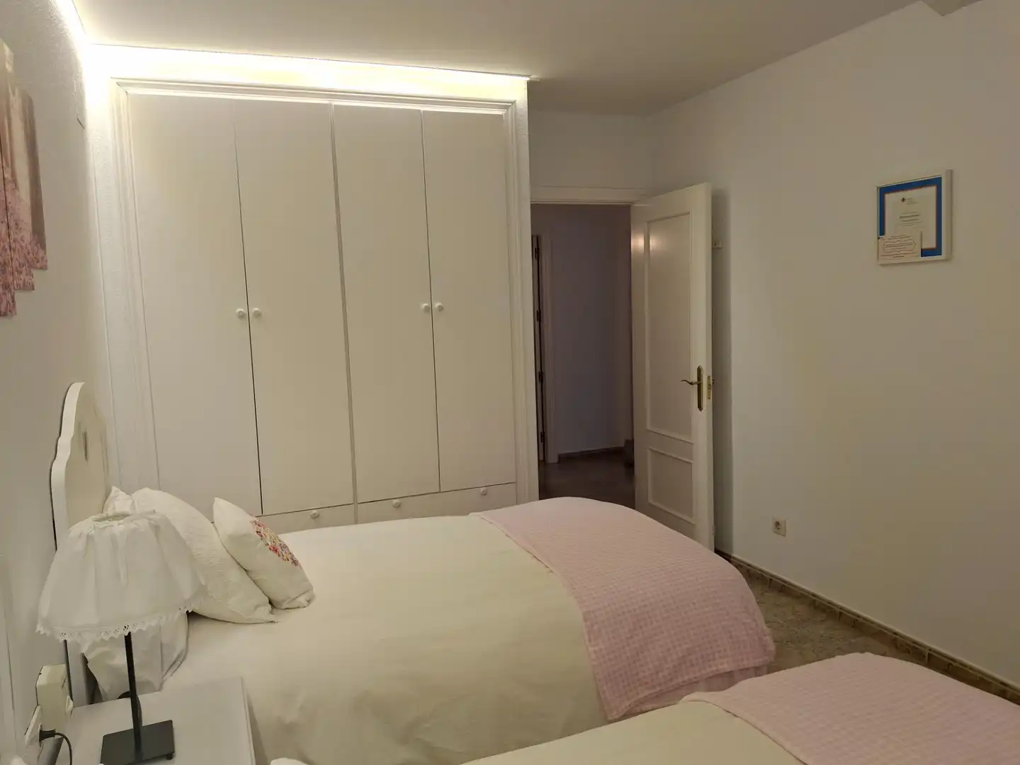 Schlafzimmer von Einfamilien-Reihenhaus zum Verkauf in Oropesa del Mar / Orpesa mit Klimaanlage und Balkon