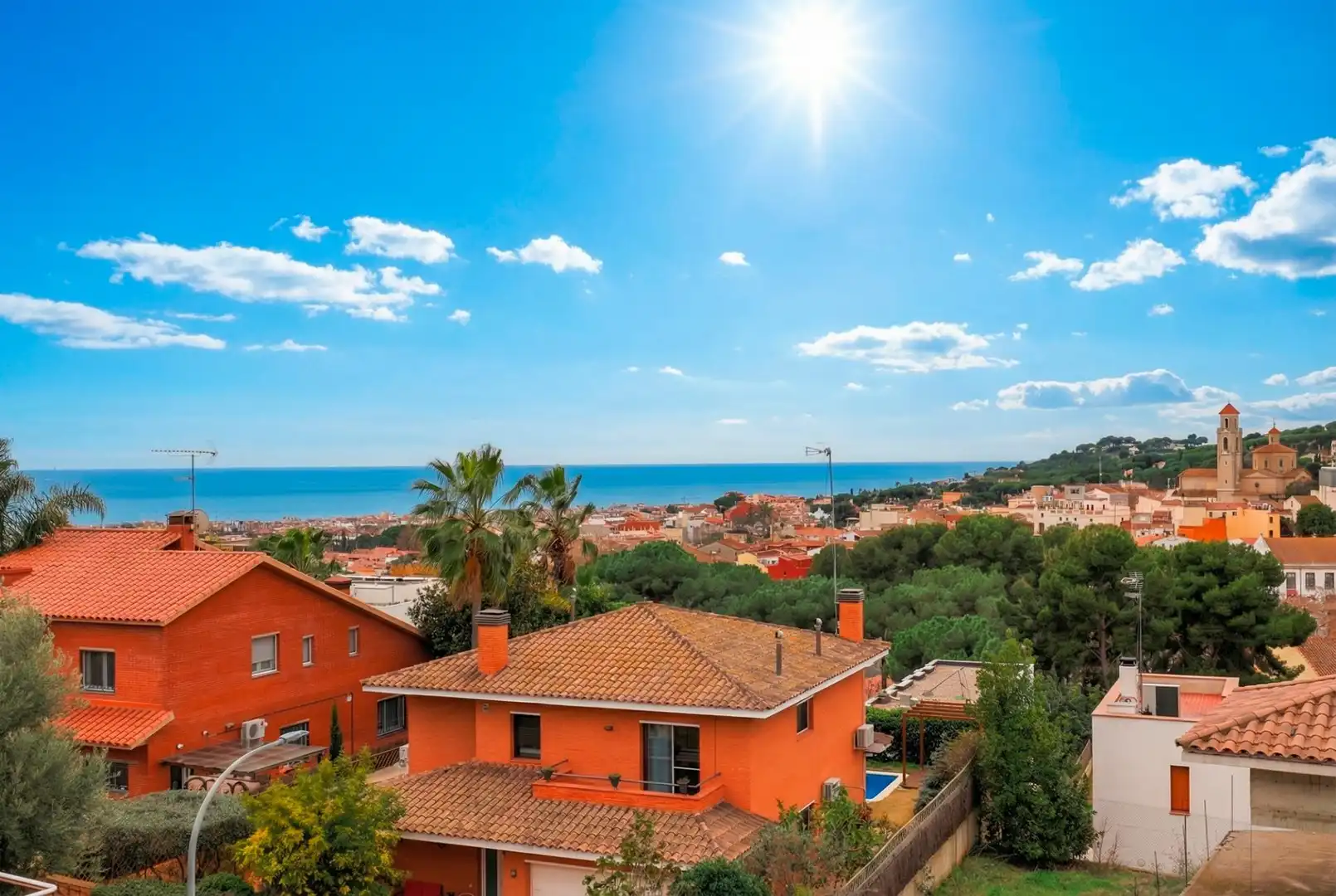Vista exterior de Casa o chalet en venta en Vilassar de Dalt con Aire acondicionado, Calefacción y Jardín privado