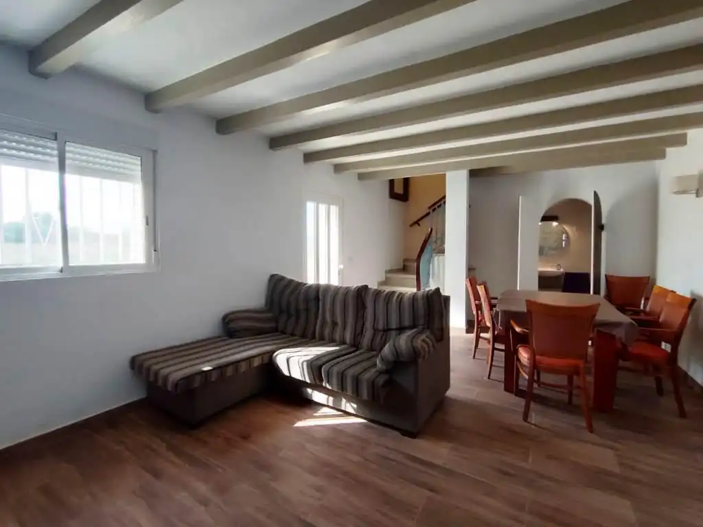 Living room of Houses for sale in Binéfar  with Air Conditioner, Heating and Parquet flooring