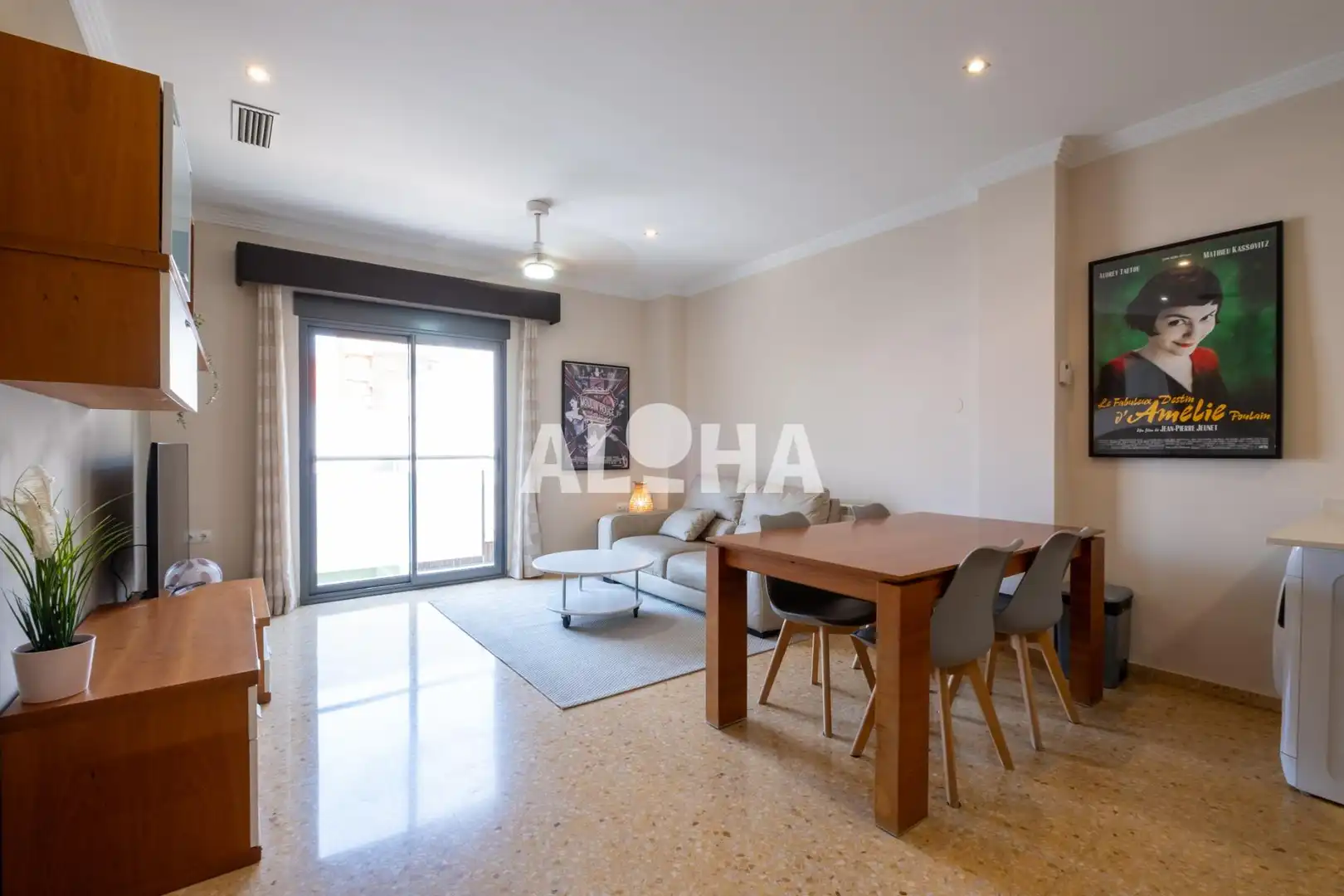Vista exterior de Apartamento de alquiler en Moncada con Aire acondicionado, Calefacción y Amueblado