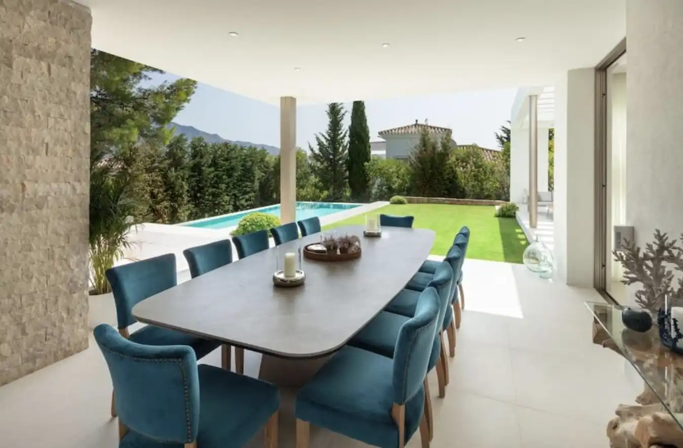 Terrace of Houses for rent in Marbella  with Private garden, Terrace and Storage room
