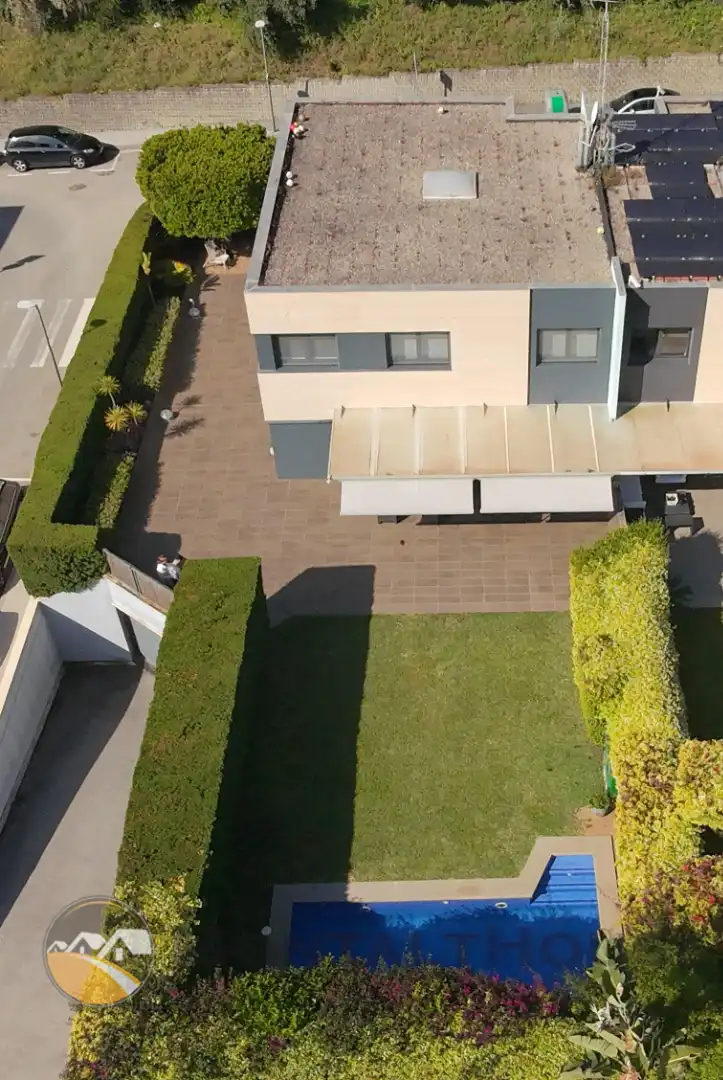 Terraza de Casa o chalet en venta en Sant Andreu de Llavaneres con Aire acondicionado, Calefacción y Jardín privado