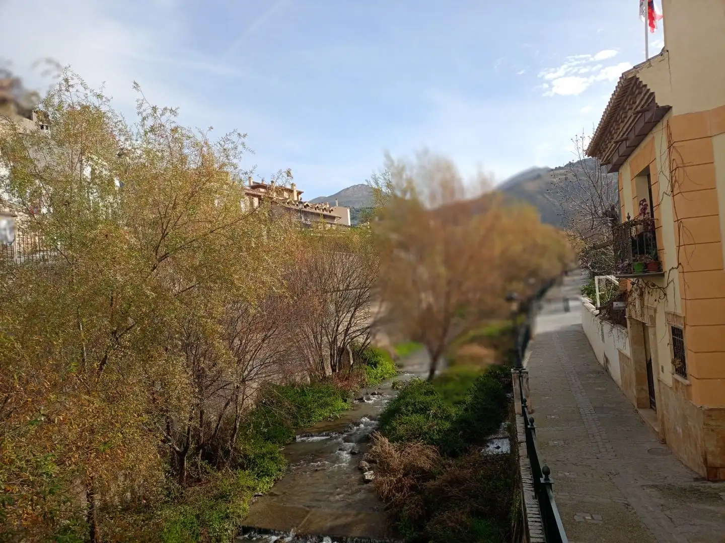 Exterior view of Flat for sale in Monachil  with Air Conditioner