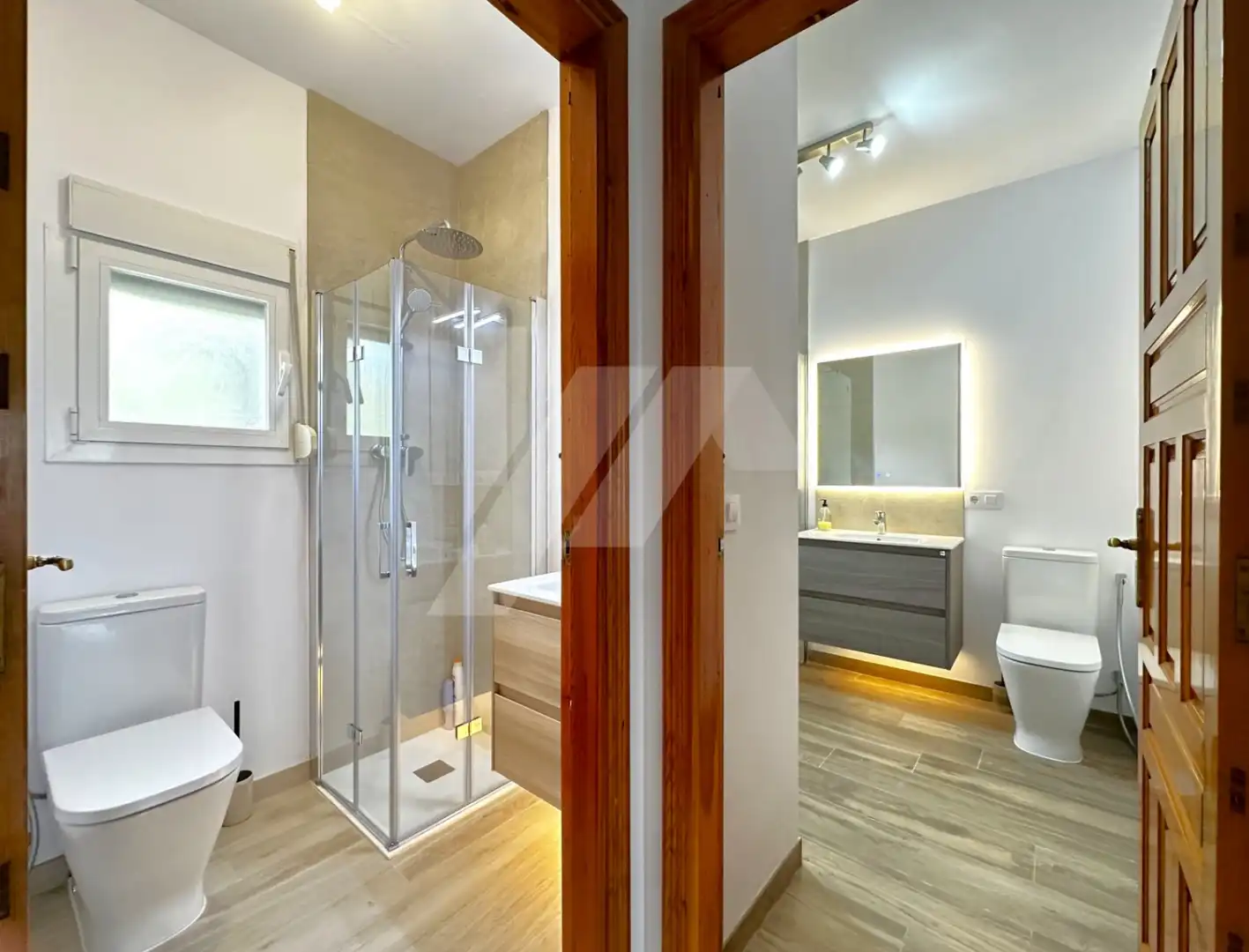 Baño de Casa o chalet en venta en Benitachell / El Poble Nou de Benitatxell con Aire acondicionado, Calefacción y Jardín privado