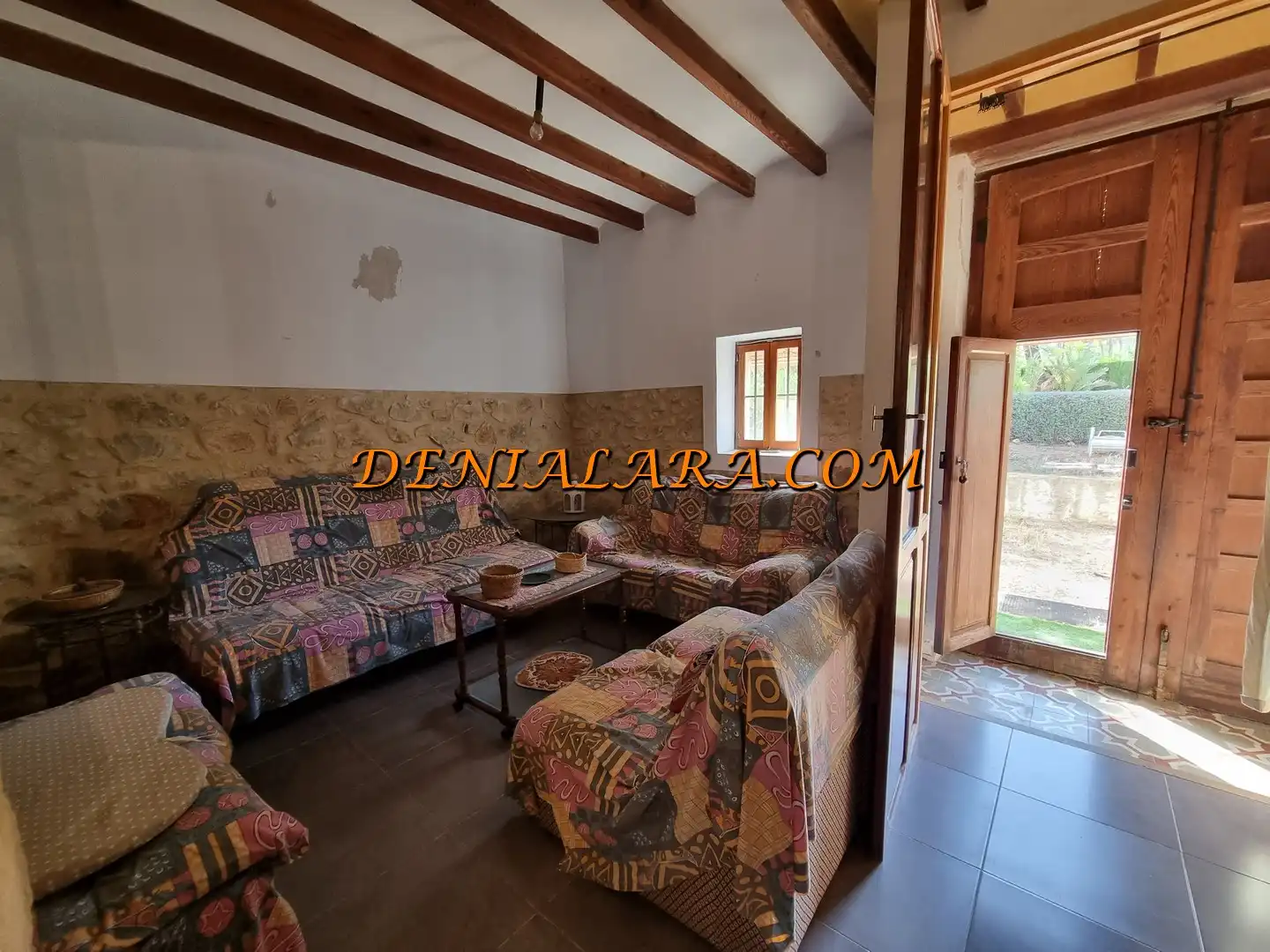 Wohnzimmer von Country house zum Verkauf in Pedreguer mit Privatgarten, Terrasse und Abstellraum