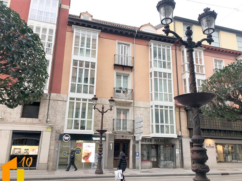Exterior view of Flat for sale in Burgos Capital  with Heating and Balcony