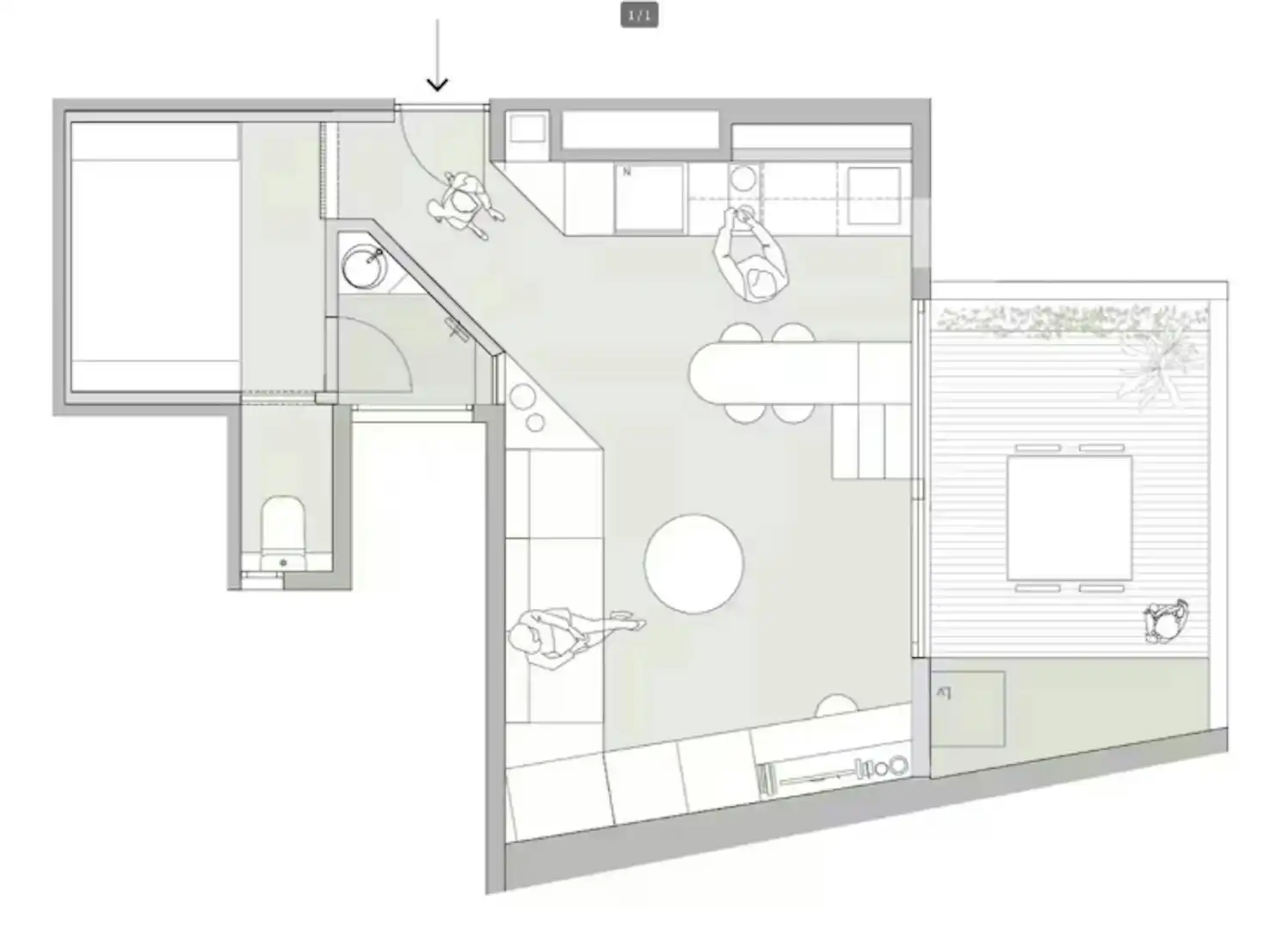 Wohnung zur Miete in N/A, Collblanc