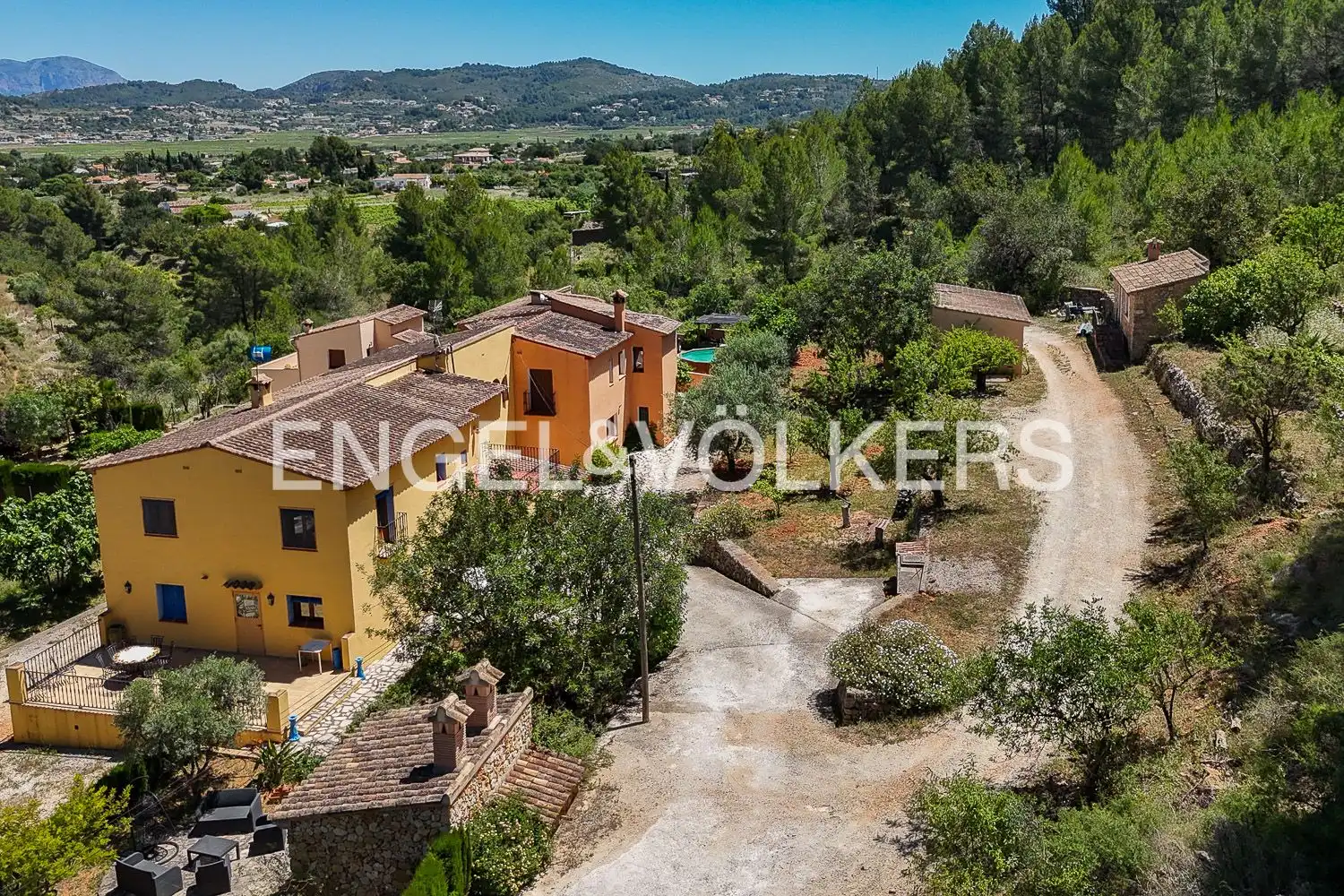 Vista exterior de Casa o chalet en venta en Xaló con Aire acondicionado, Calefacción y Jardín privado