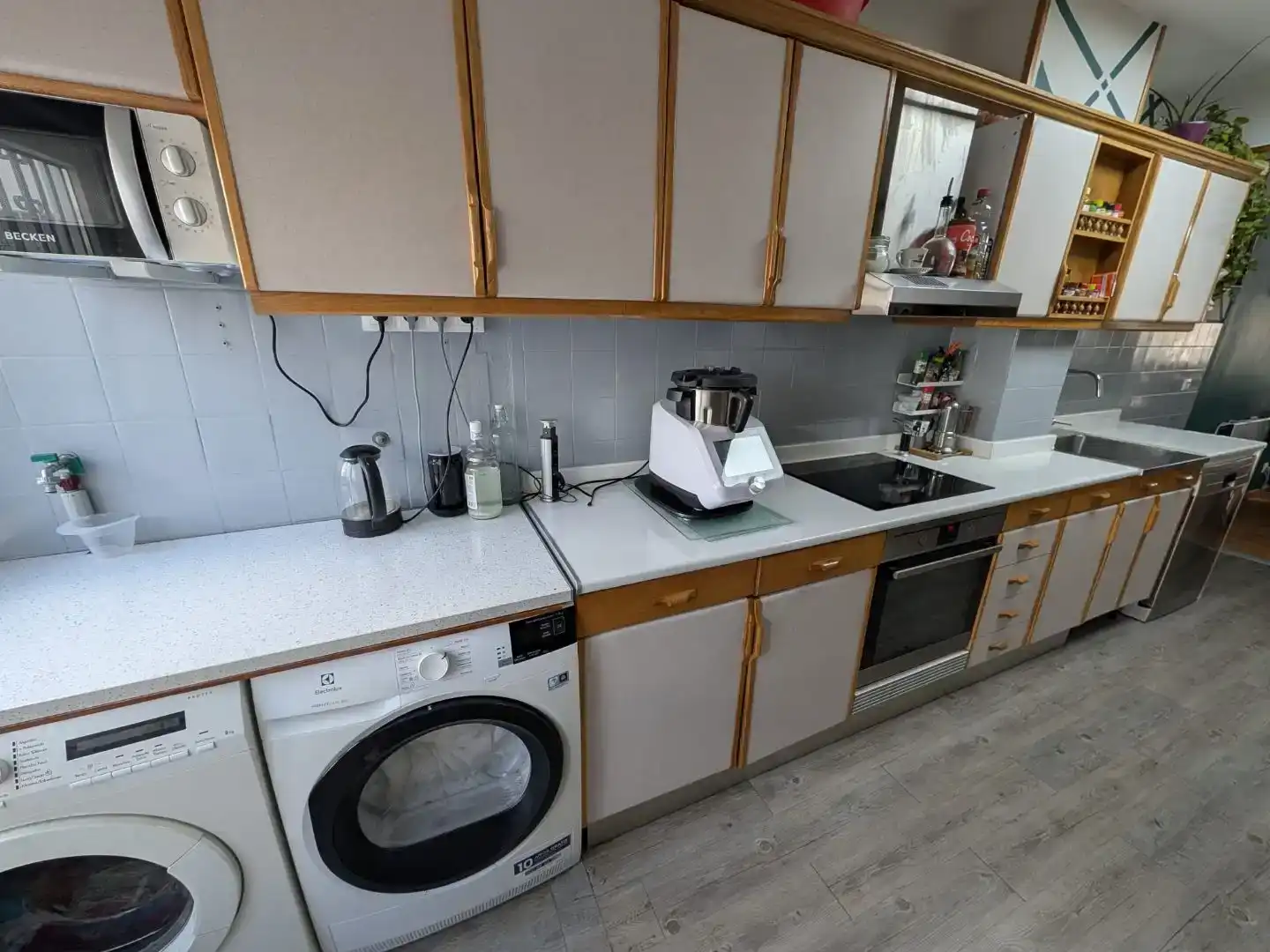 Kitchen of Flat for rent in Narón  with Furnished