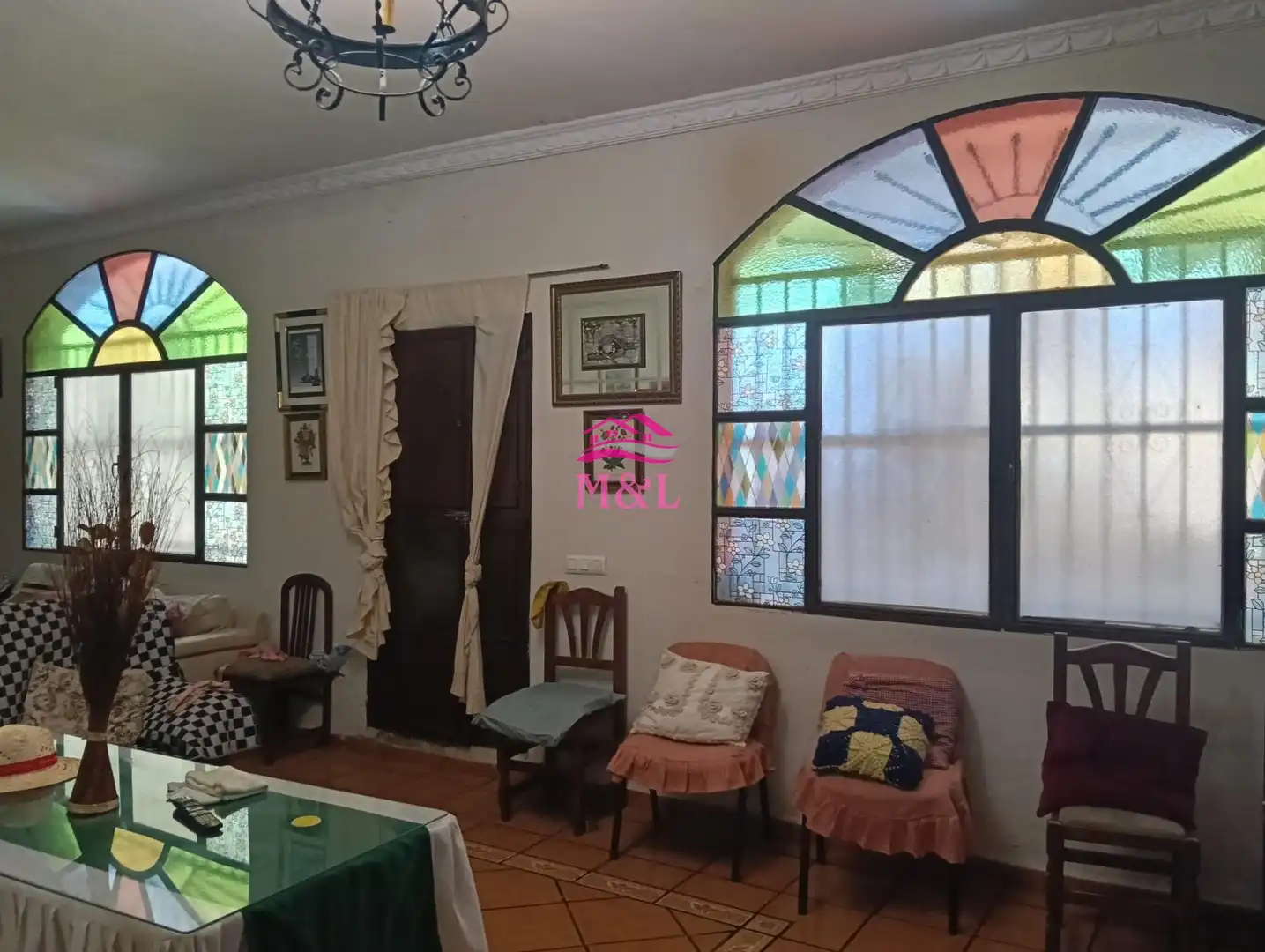 Sala d'estar de Finca rústica en venda en Mérida
