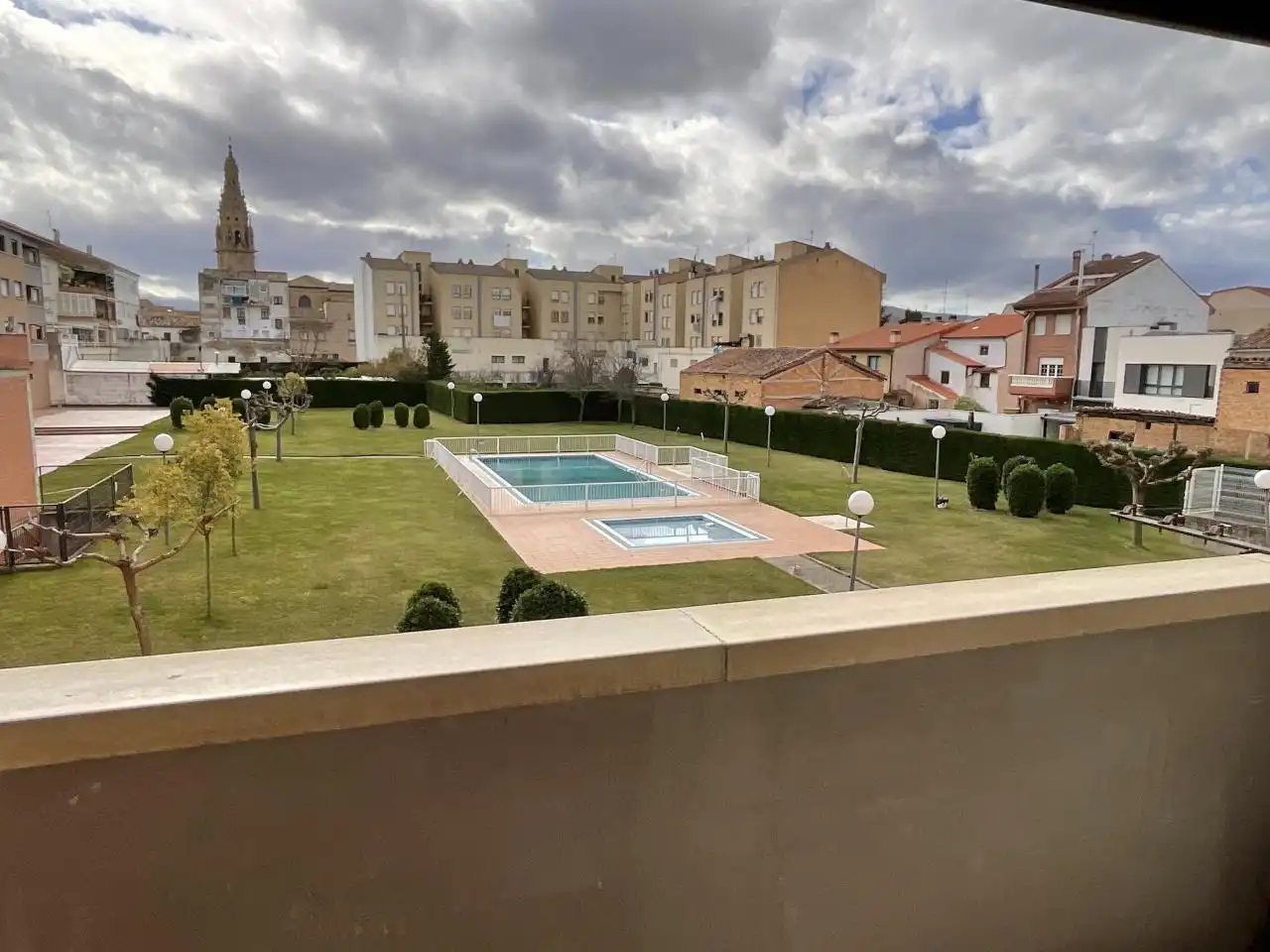 Swimming pool of Apartments for sale in Santo Domingo de la Calzada  with Heating, Parquet flooring and Storage room
