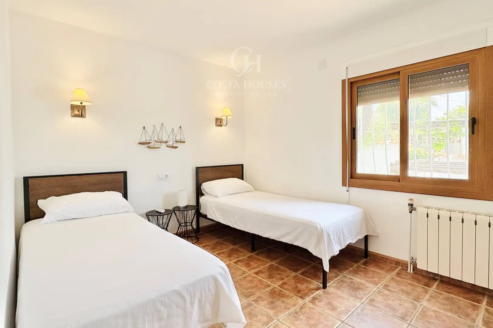 Habitación de Casa o chalet en venta en Benissa con Aire acondicionado, Calefacción y Jardín privado