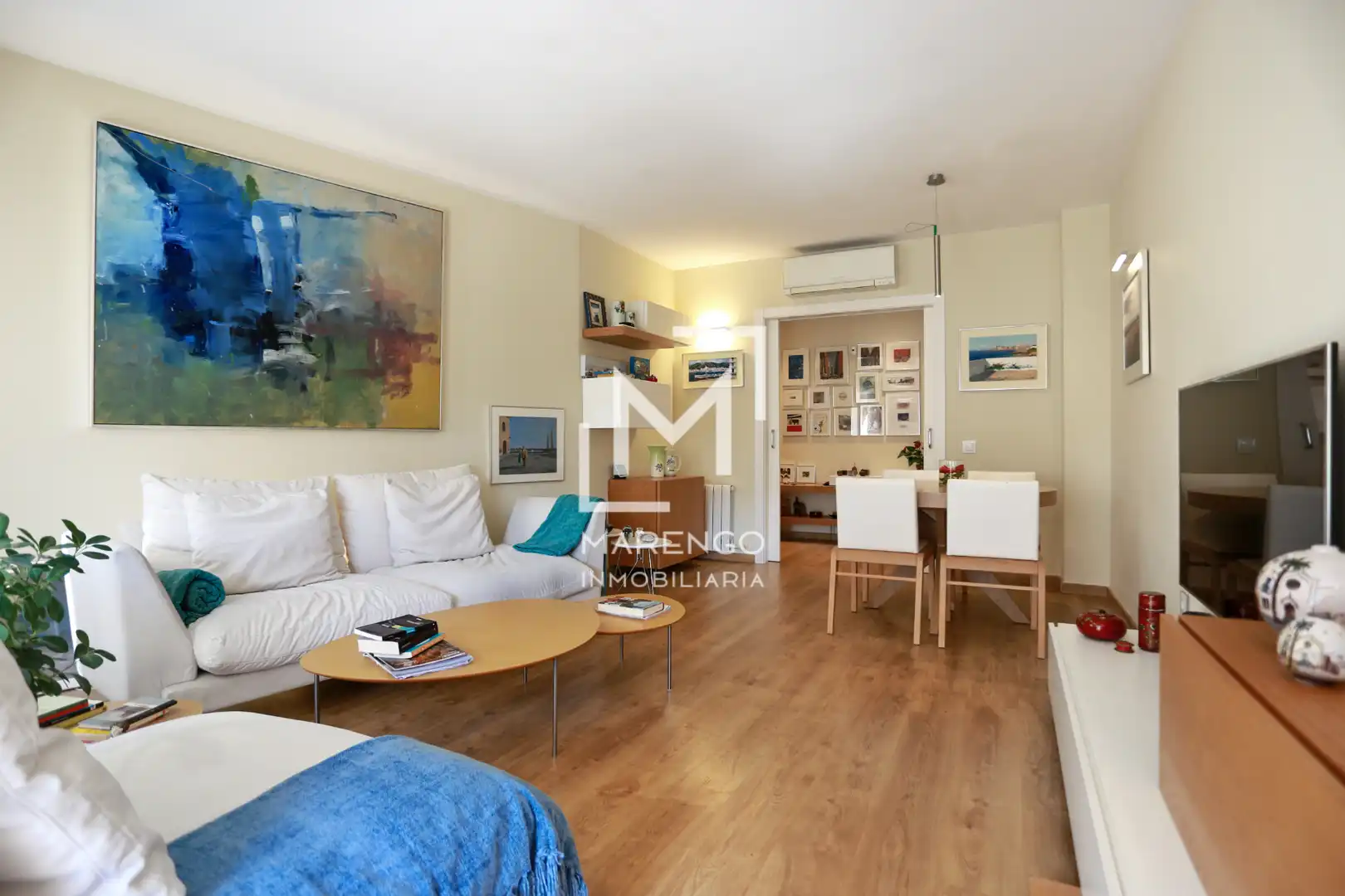 Außenansicht von Wohnung zur Miete in Sitges mit Klimaanlage, Heizung und Parkett