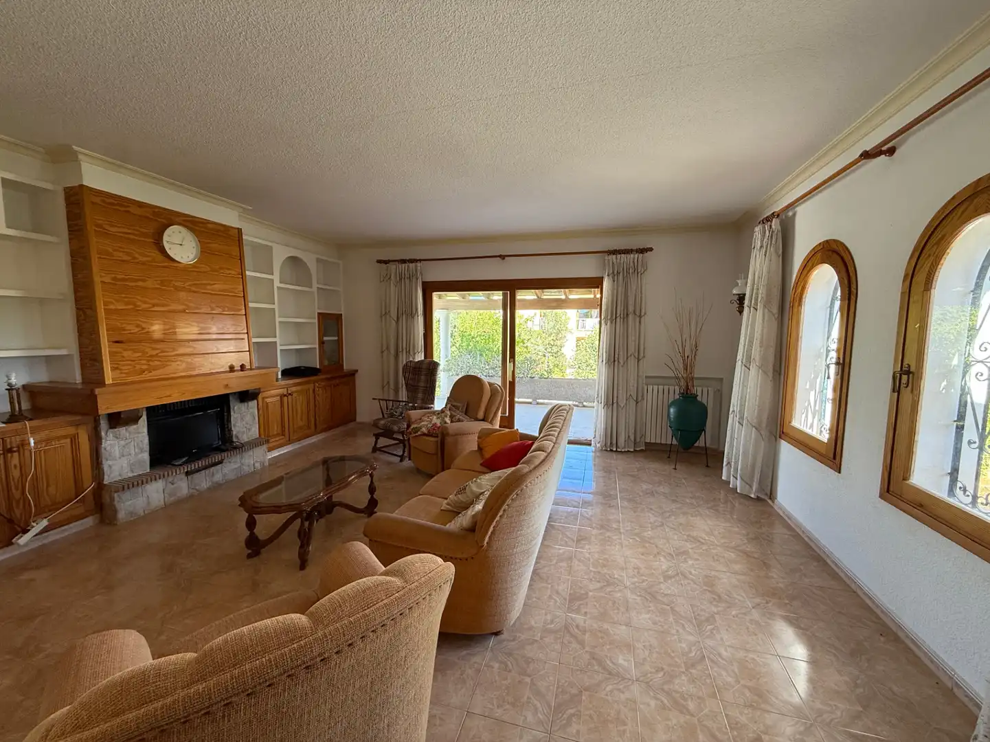 Living room of Houses for sale in Sant Josep de sa Talaia  with Air Conditioner, Heating and Terrace