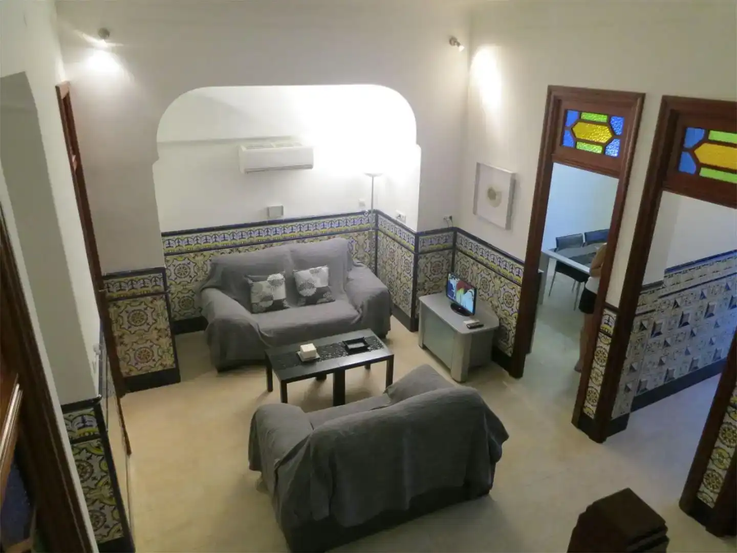 Wohnzimmer von Erdgeschoss zum Verkauf in Pedreguer mit Klimaanlage und Balkon
