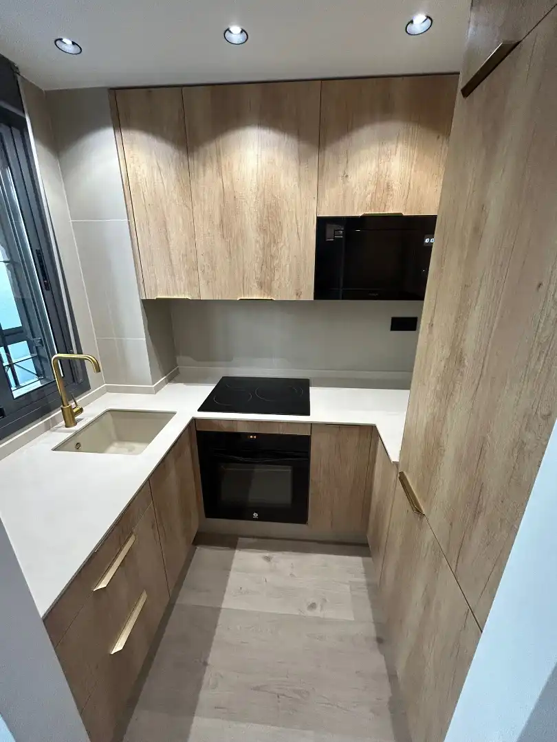 Cocina de Piso de alquiler en Fuengirola con Aire acondicionado, Terraza y Amueblado