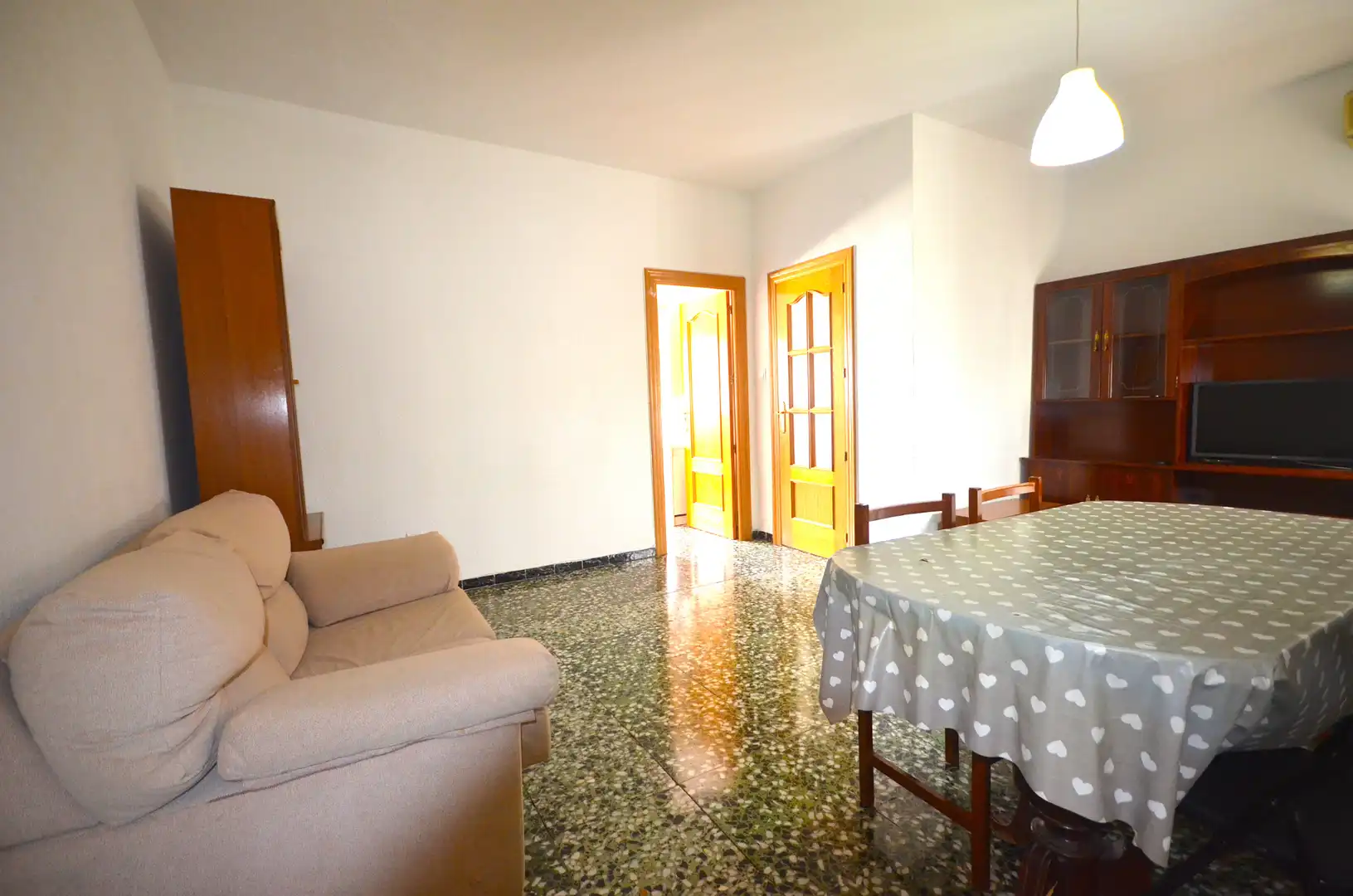 Living room of Flat for rent in Murcia  with Furnished, Oven and Washing machine