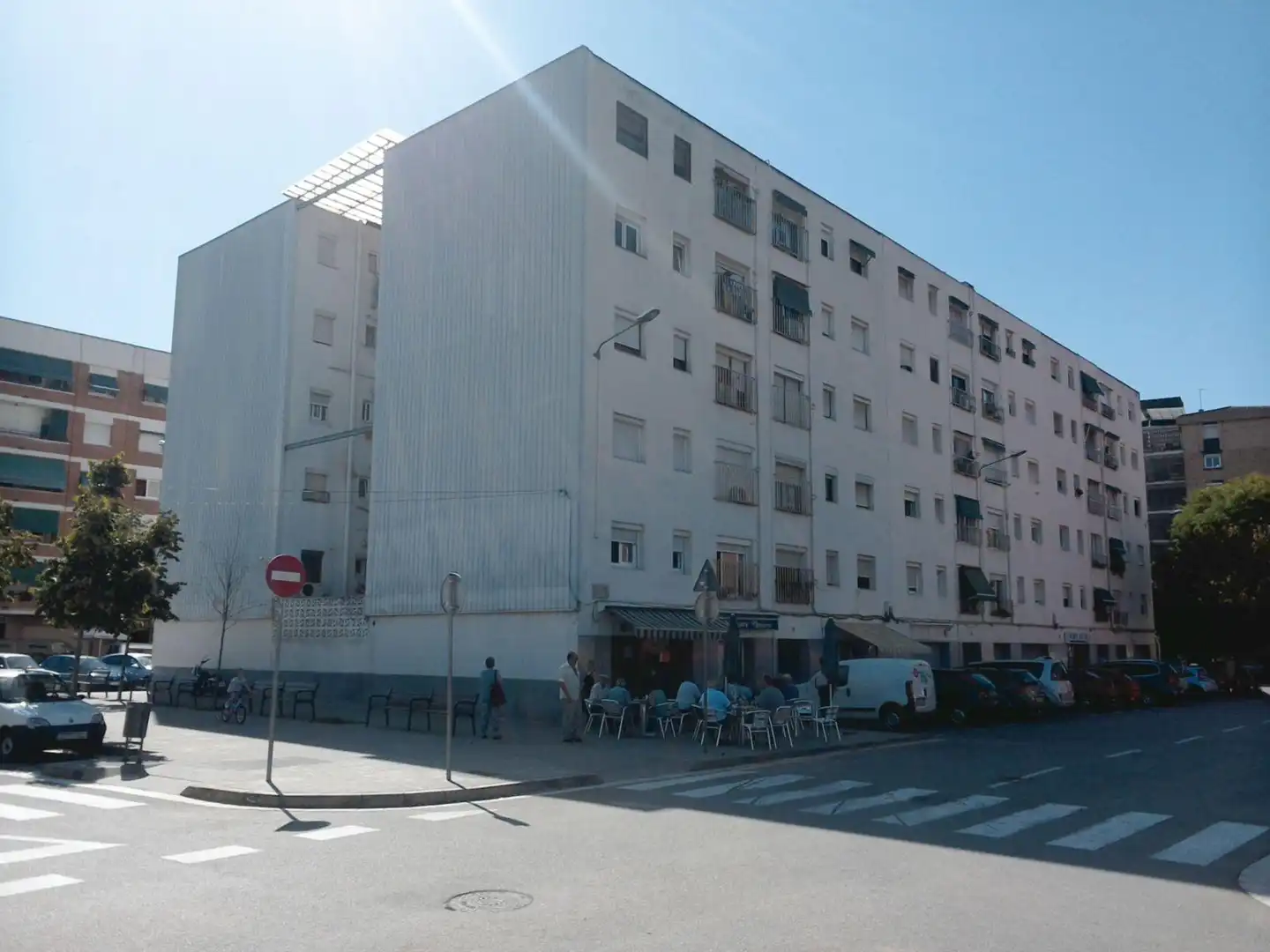 Vista exterior de Pis en venda en Granollers