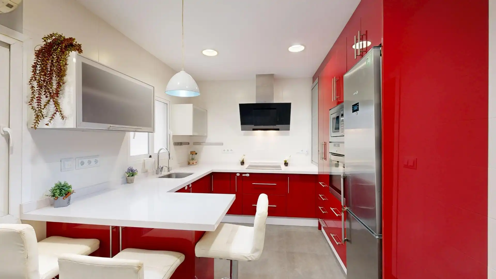 Kitchen of Flat for sale in Cartagena  with Air Conditioner, Heating and Storage room