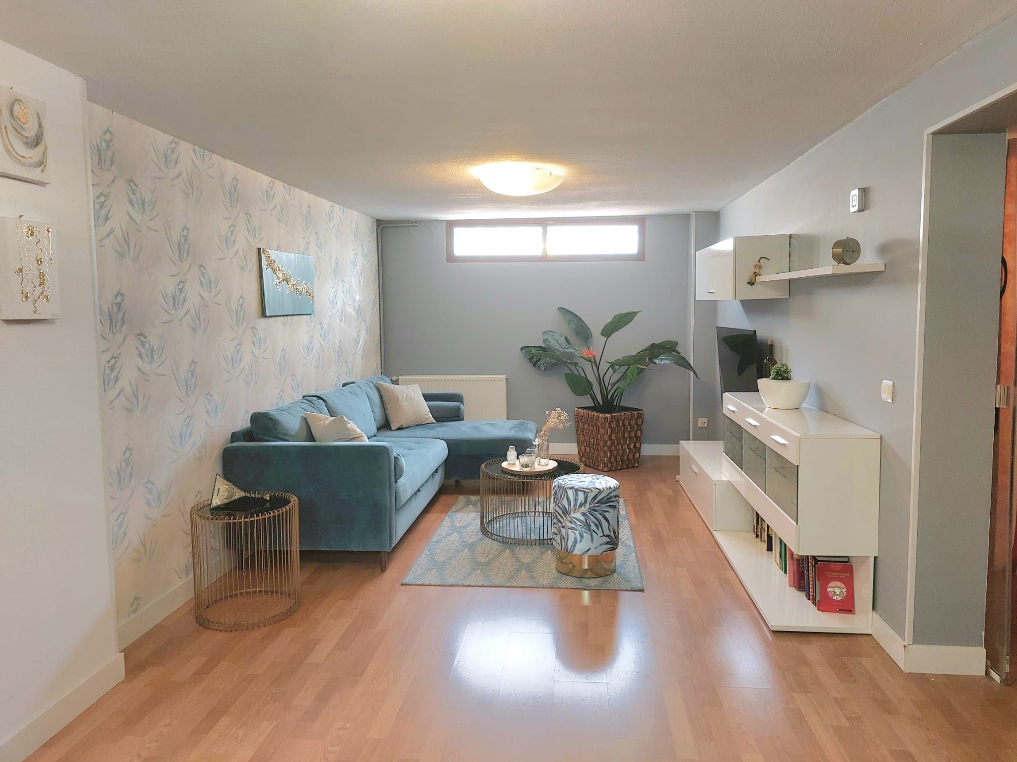 Living room of Single-family semi-detached for sale in Arroyomolinos (Madrid)  with Air Conditioner, Heating and Private garden
