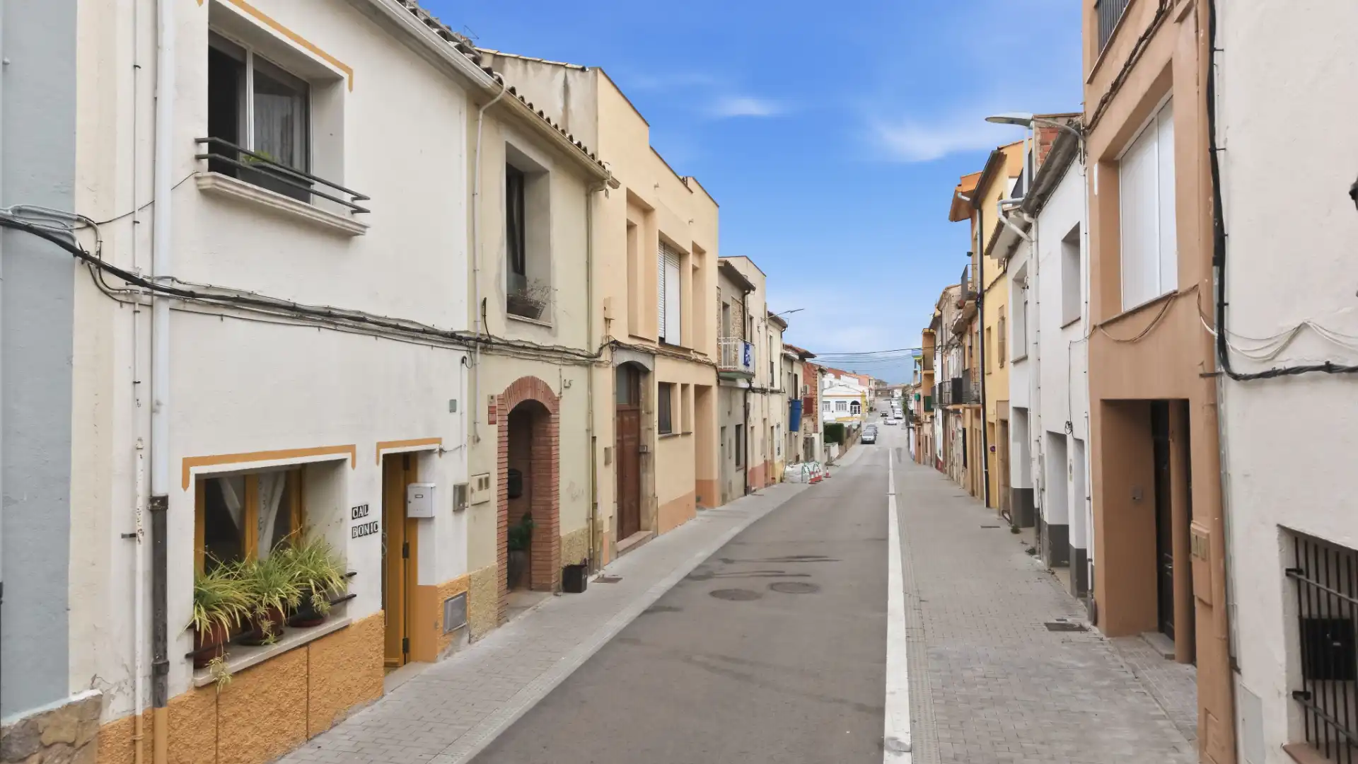 Vista exterior de Casa adosada en venta en Riudarenes con Aire acondicionado, Calefacción y Jardín privado