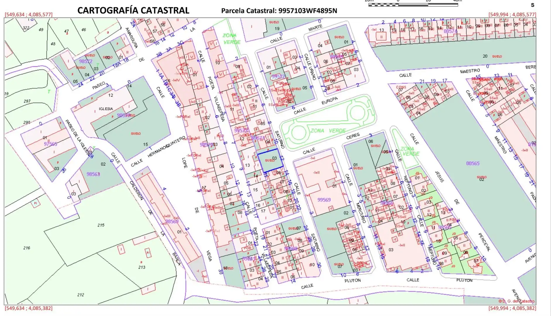 Wohnbaugrundstück zum Verkauf in Calle SATURNO 12, imagen 8