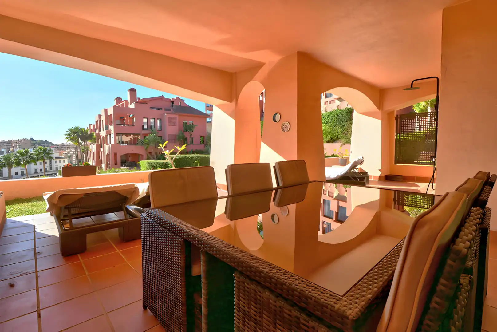 Terrace of Ground floor for sale in Mijas  with Air Conditioner, Terrace and Storage room