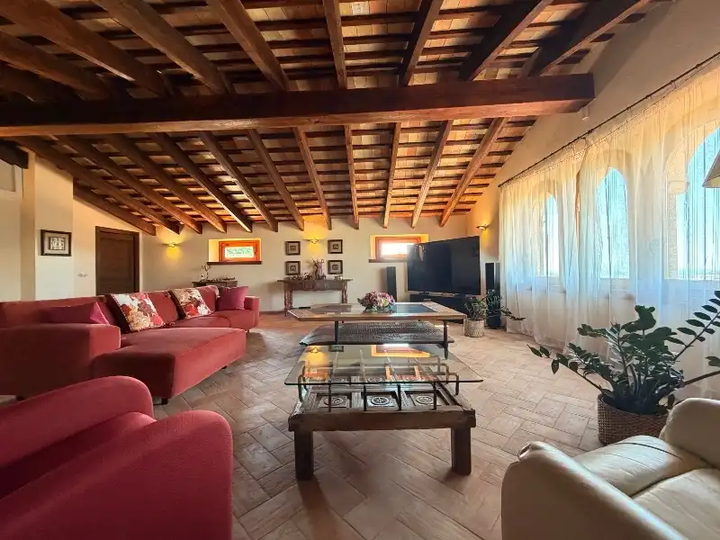 Living room of Houses for sale in Sant Feliu de Guíxols  with Air Conditioner, Heating and Private garden