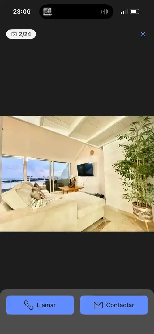 Sala de estar de Ático de alquiler en Orihuela con Aire acondicionado, Jardín privado y Piscina