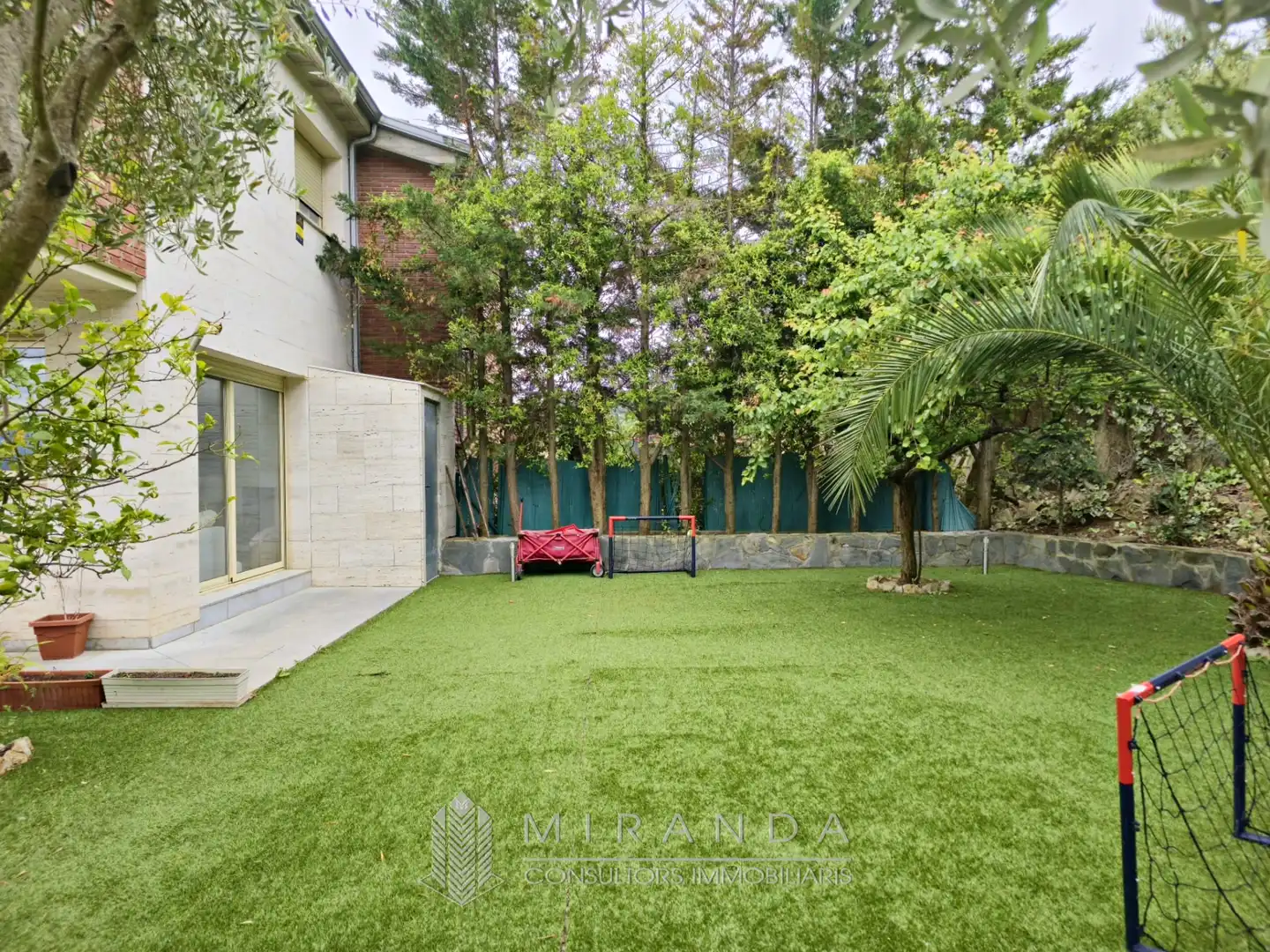 Terraza de Casa o chalet en venta en Vallromanes con Aire acondicionado, Calefacción y Jardín privado