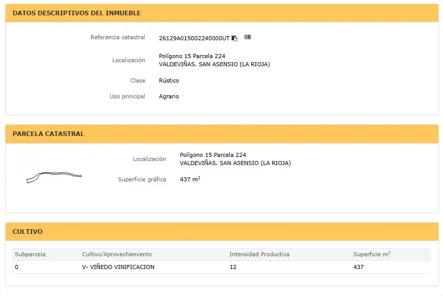 Terreno rústico en venta en San Asensio, imagen 4